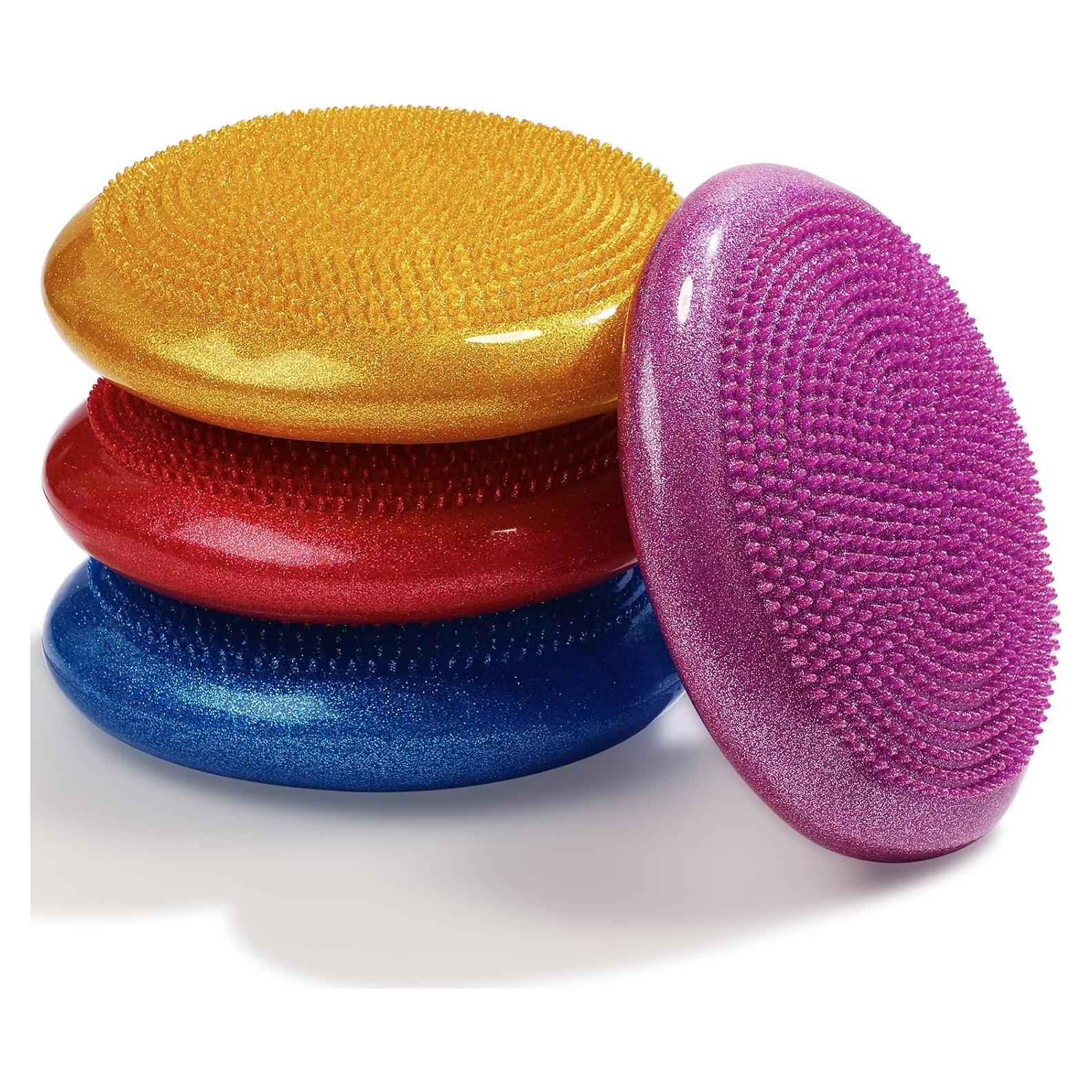 Cojín Sensorial Libima 4 Pcs Balanceo 33 cm PVC Multicolor