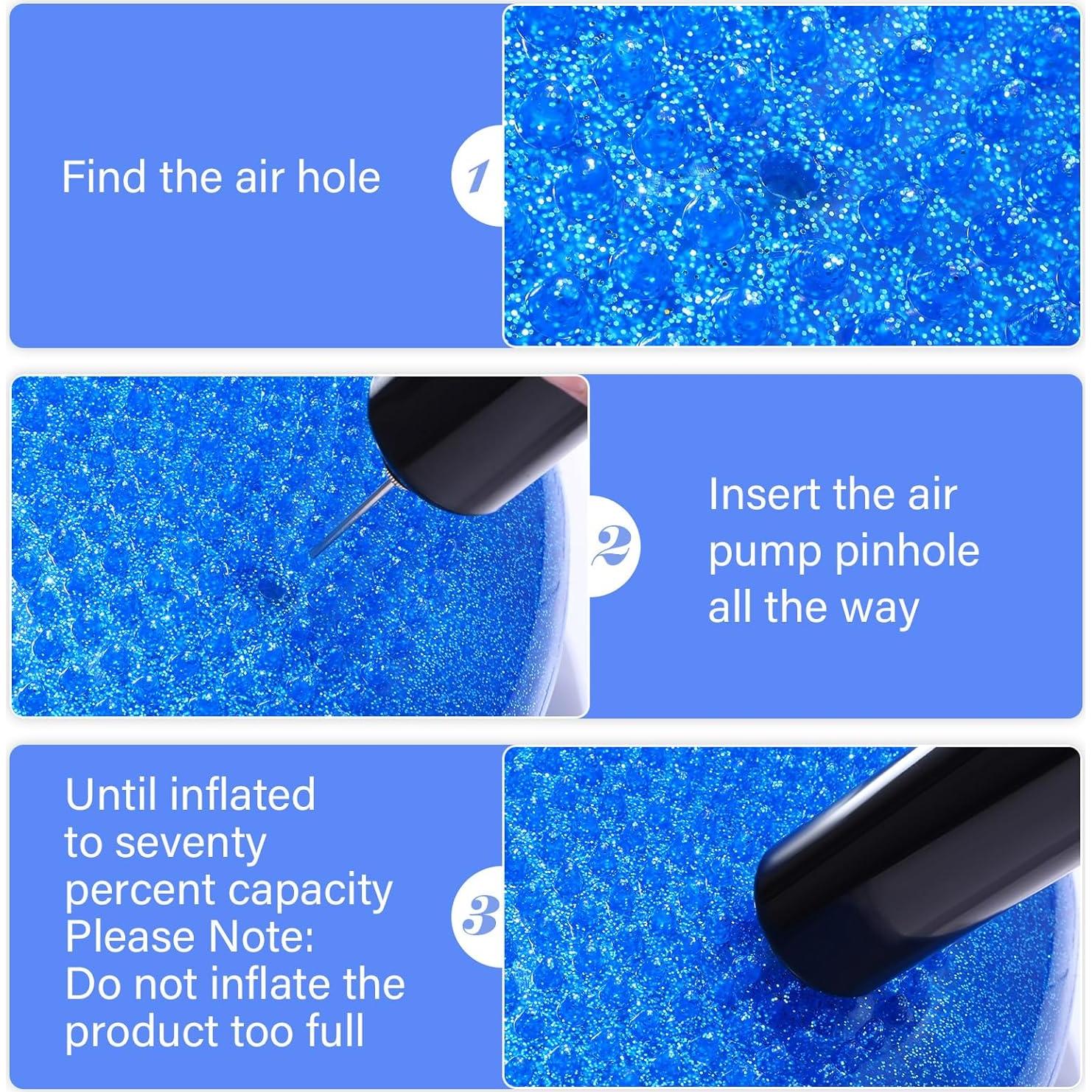 Cojín Sensorial Libima 4 Pcs Balanceo 33 cm PVC Multicolor