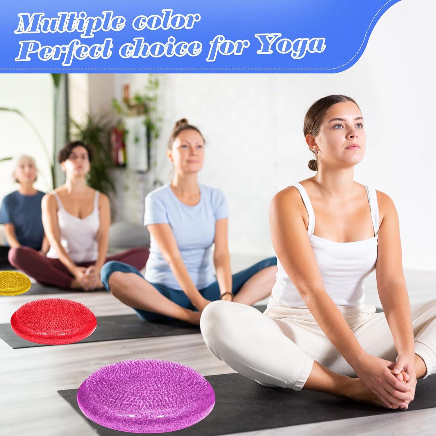 Cojín Sensorial Libima 4 Pcs Balanceo 33 cm PVC Multicolor