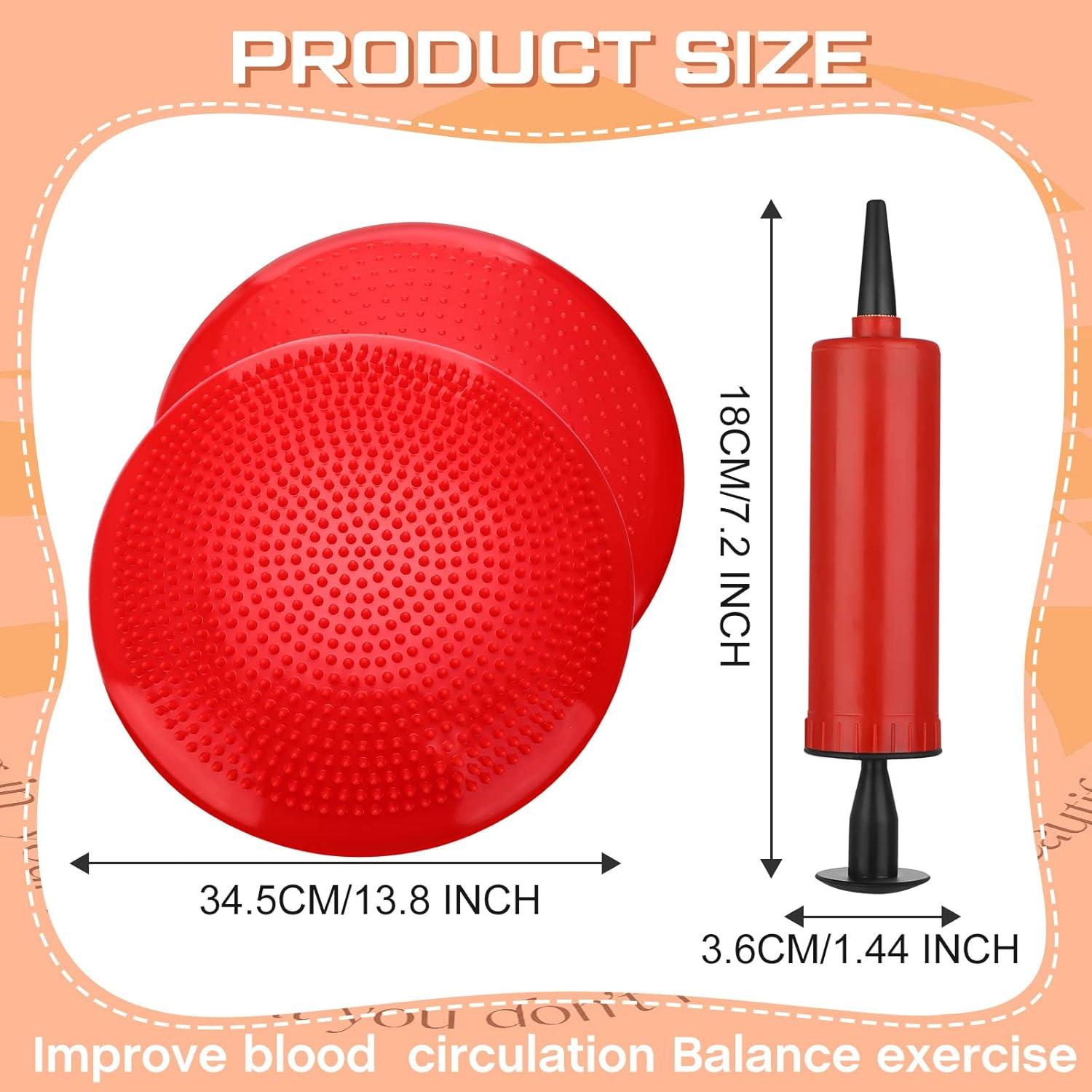 Cojines Wobble Inflados Amylove 6 Pcs para Niños - Equilibrio y Postura