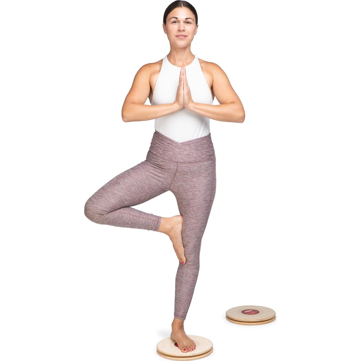 Discos Rotativos OPTP Pro de Madera 28 cm para Ejercicio