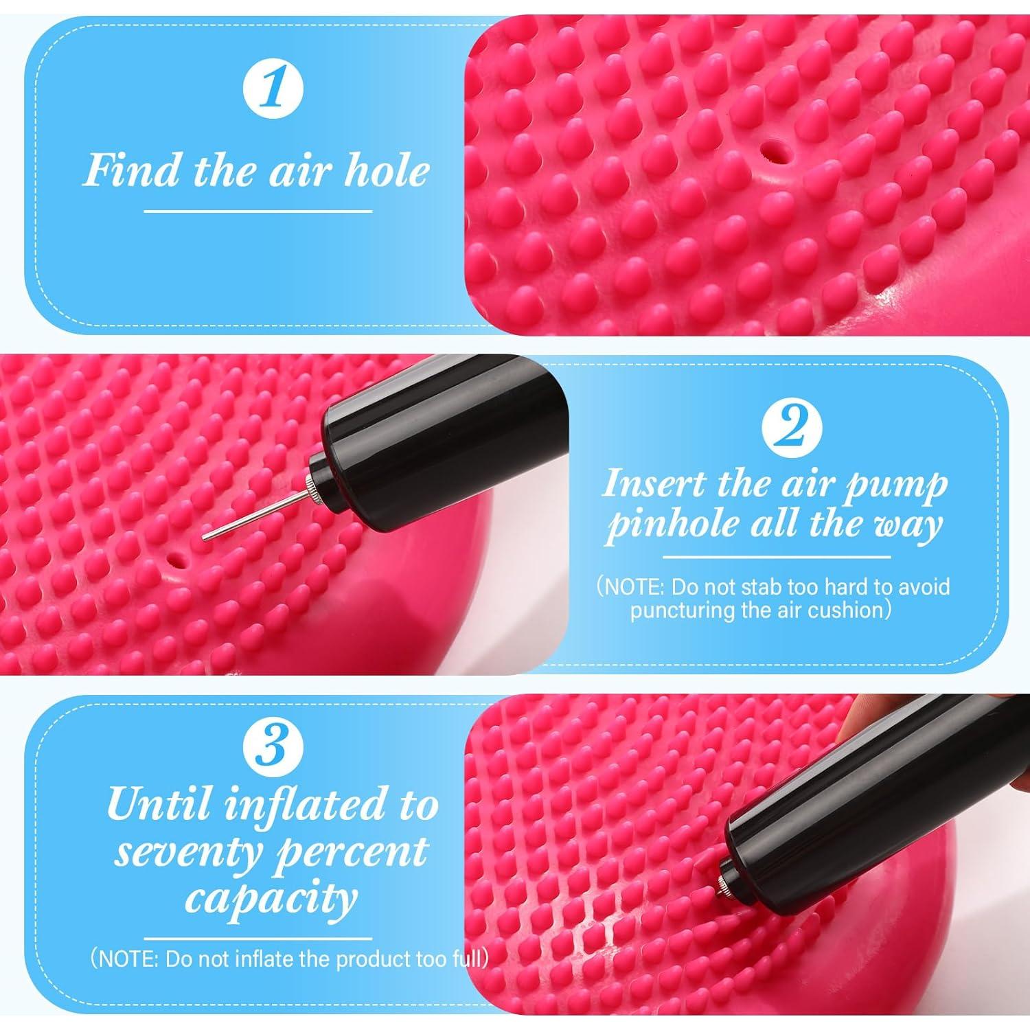 Cojines Wobble Libima 8 Pcs para Ejercicio y Postura