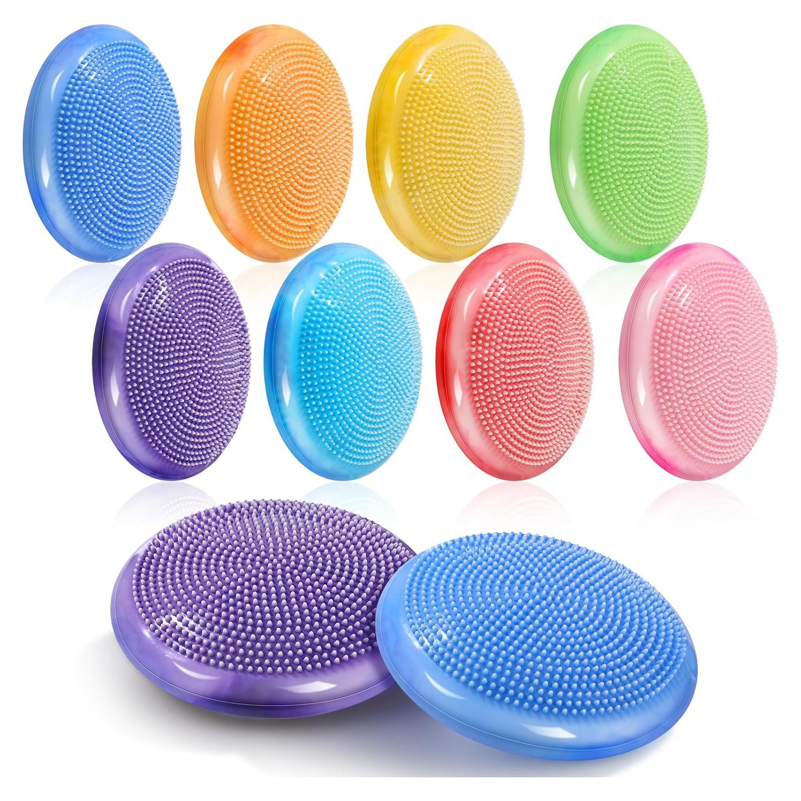 8 Cojines Inestables WinnerWhy 33 cm con Bomba Inflación