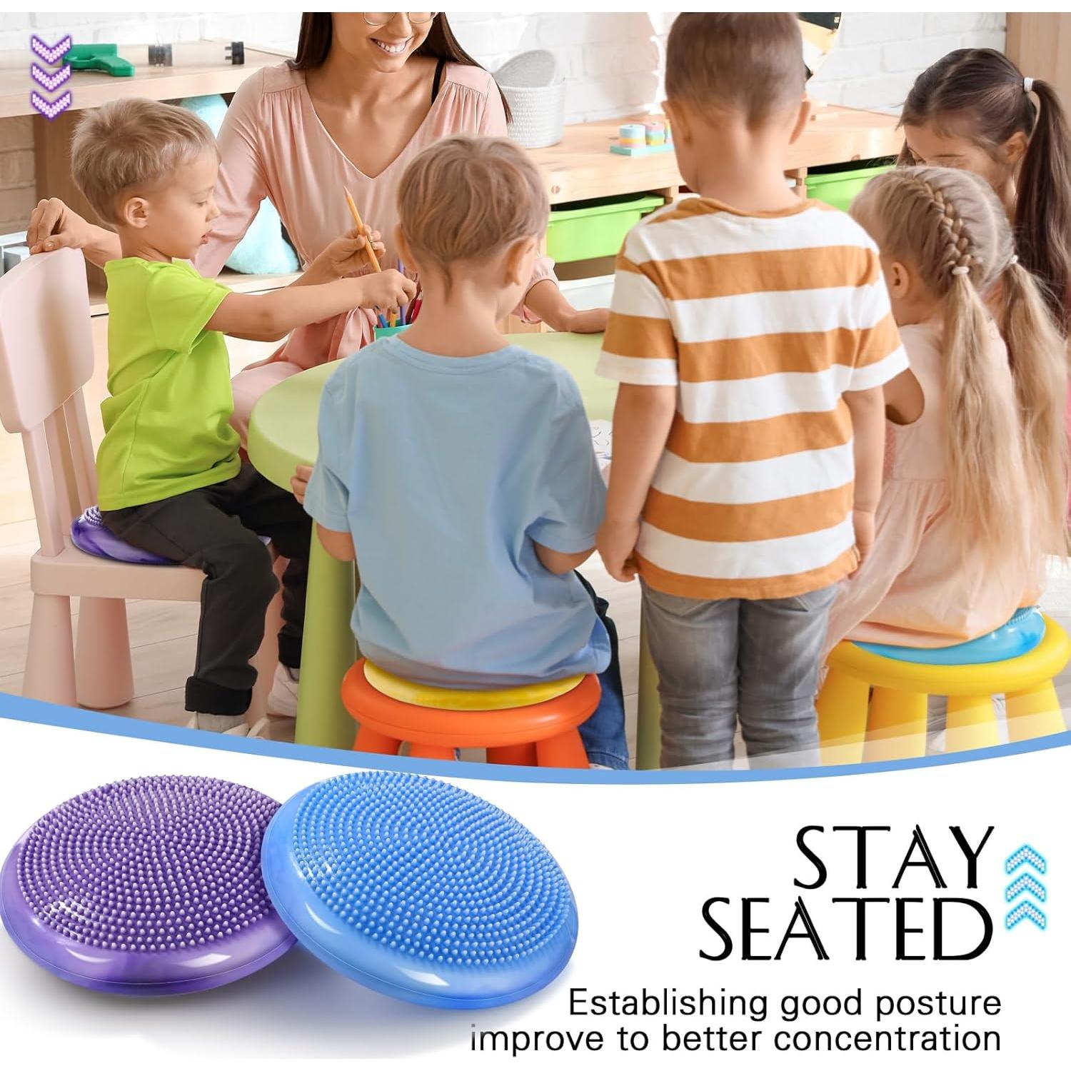 8 Cojines Inestables WinnerWhy 33 cm con Bomba Inflación