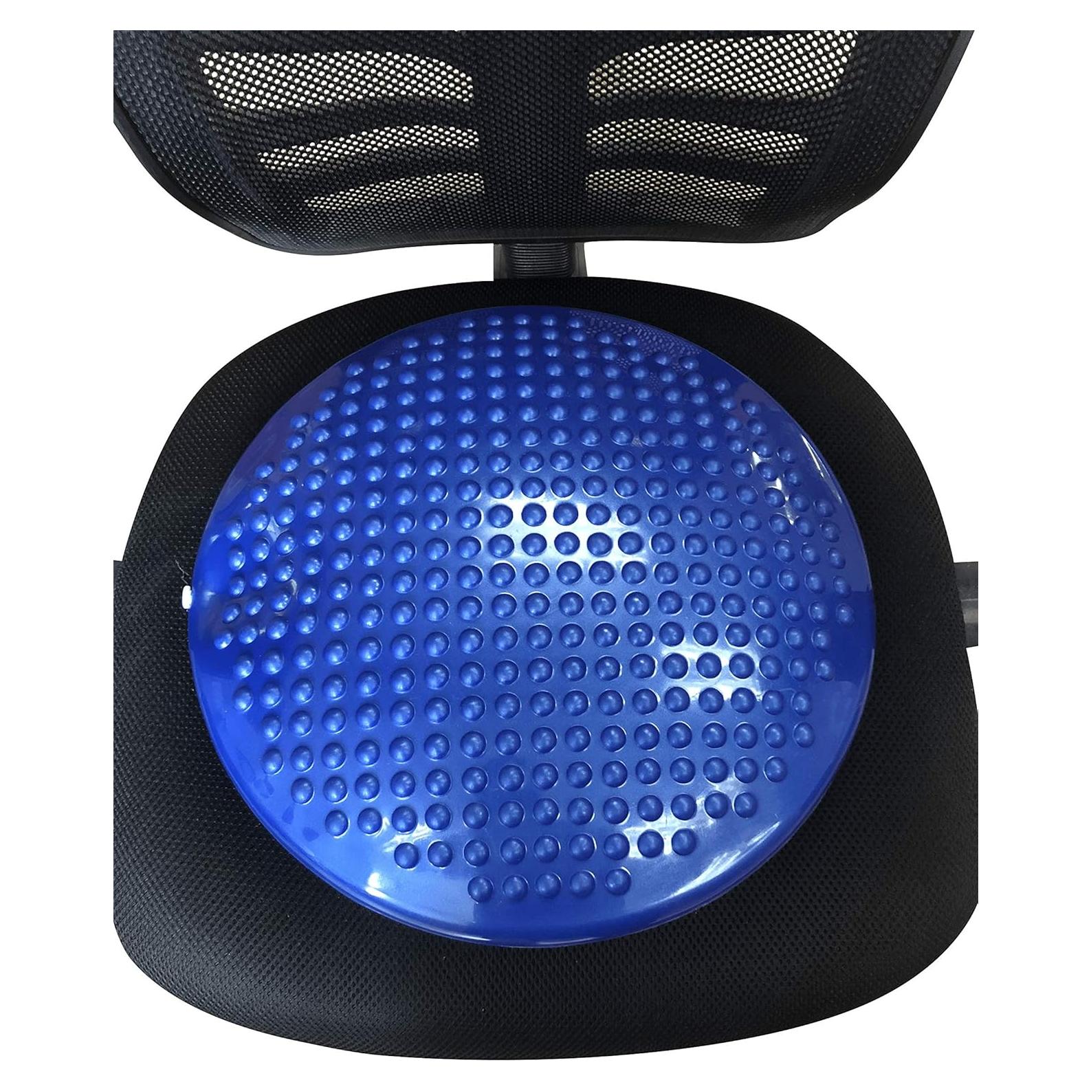 Cojín de Inestabilidad Bintiva 37cm Azul para Ejercicio