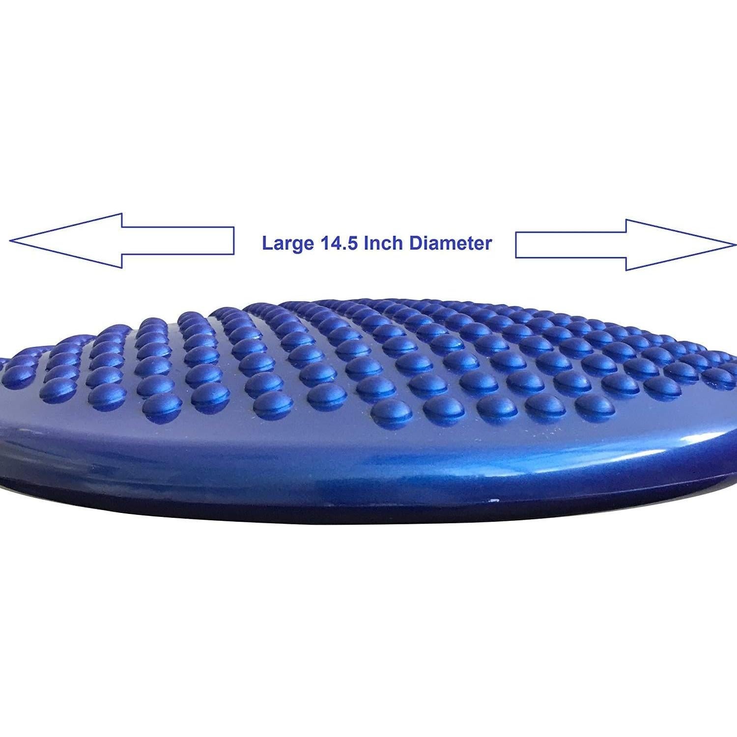 Cojín de Inestabilidad Bintiva 37cm Azul para Ejercicio