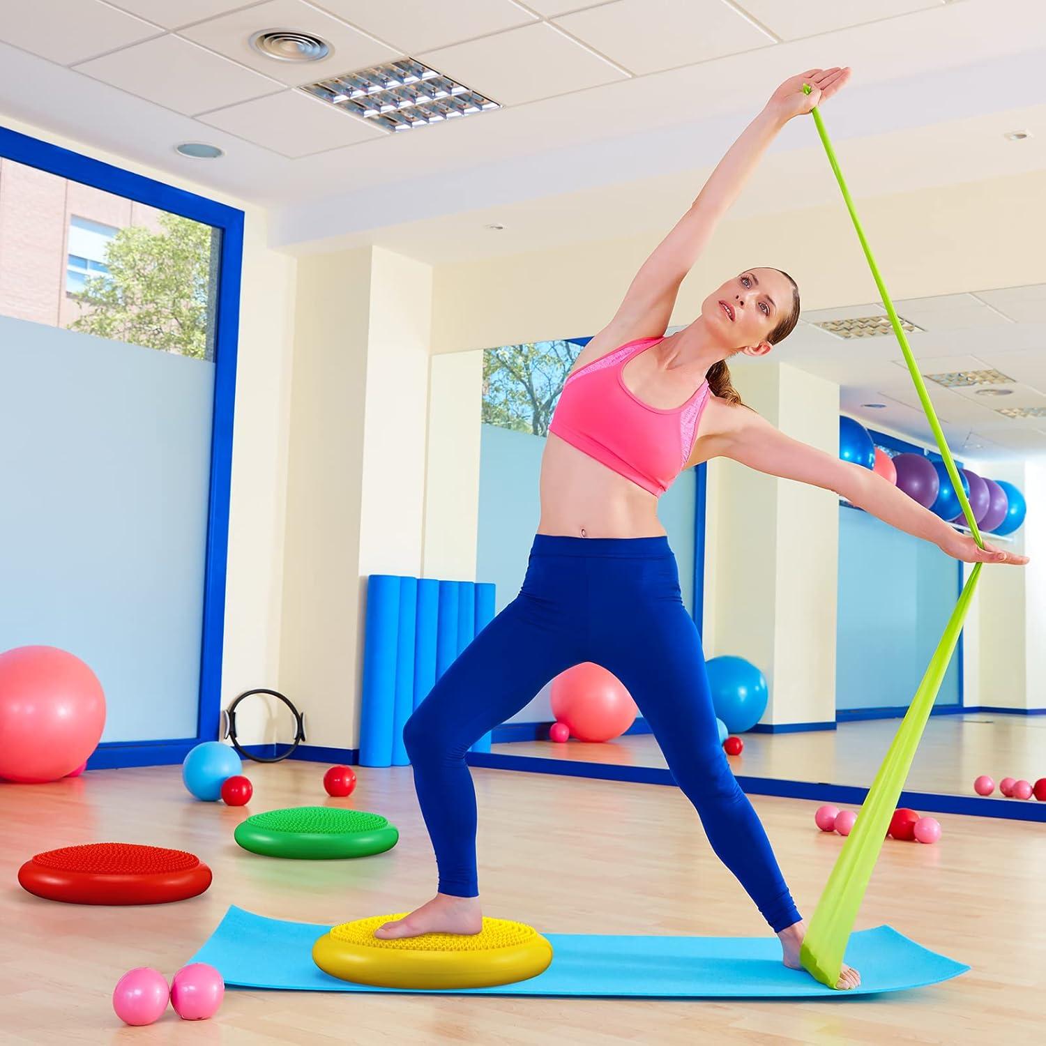 Cojines Inestables Inflables Sotiff 34 cm - 4 Piezas con Bomba