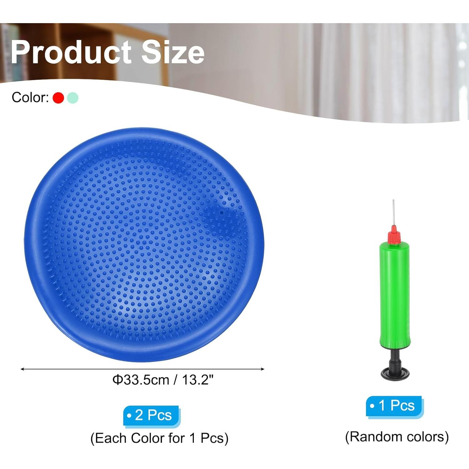 Cojín Inflable de Inestabilidad PATIKIL 33.5 cm PVC con Bomba