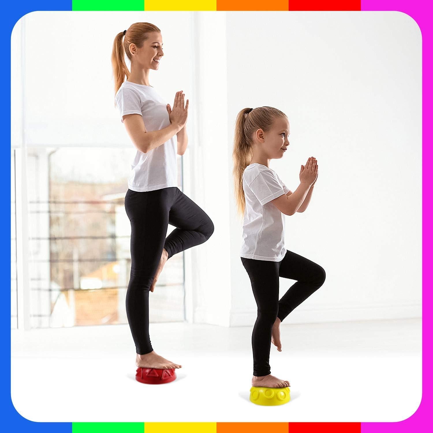 Set de 6 Podios de Equilibrio Erizo Yes4All con Bomba