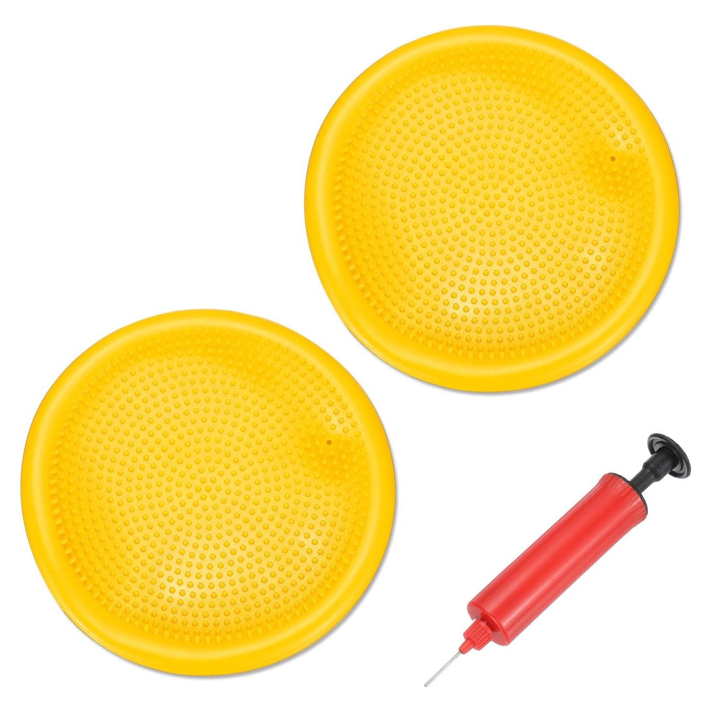 Cojín Inflable de Inestabilidad PATIKIL 33.5 cm PVC Amarillo