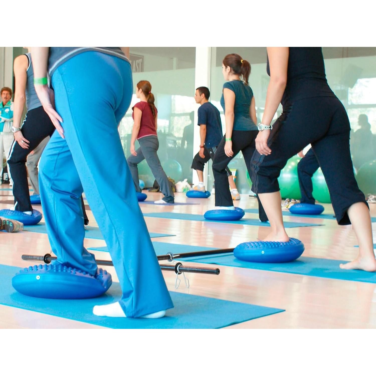 Disco O' Sentarse Gymnic 39 cm Azul - Cojín de Equilibrio