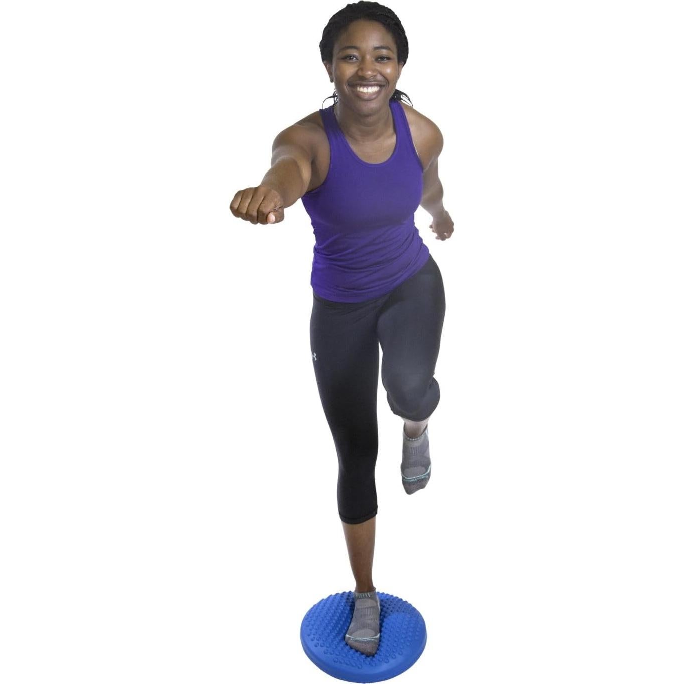 Cojín Inflable Gymnic Disc 'o' Sit Abilitations 39 cm Azul