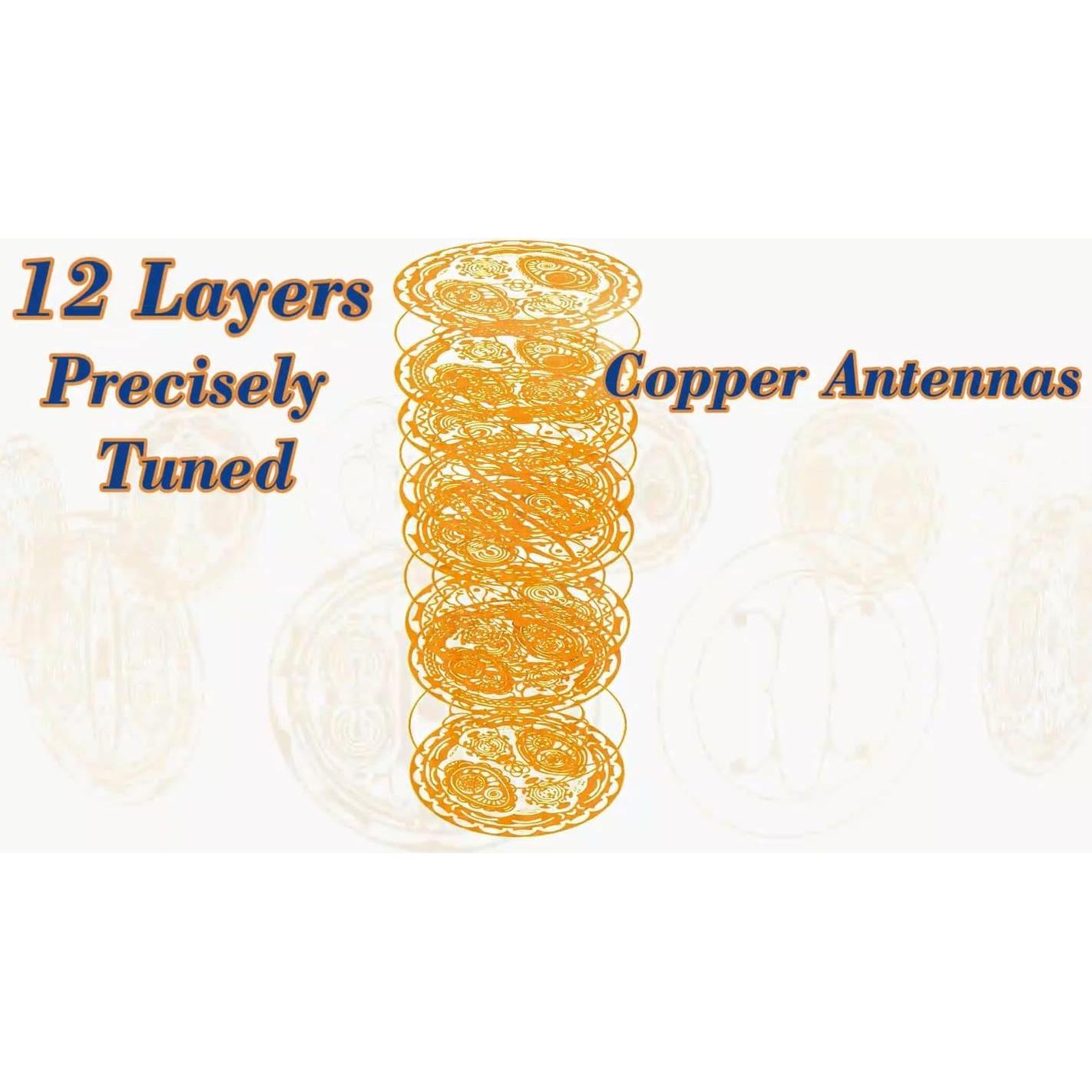 Disco de Equilibrio del Alma Powerforms 10 cm Cobre Sanación