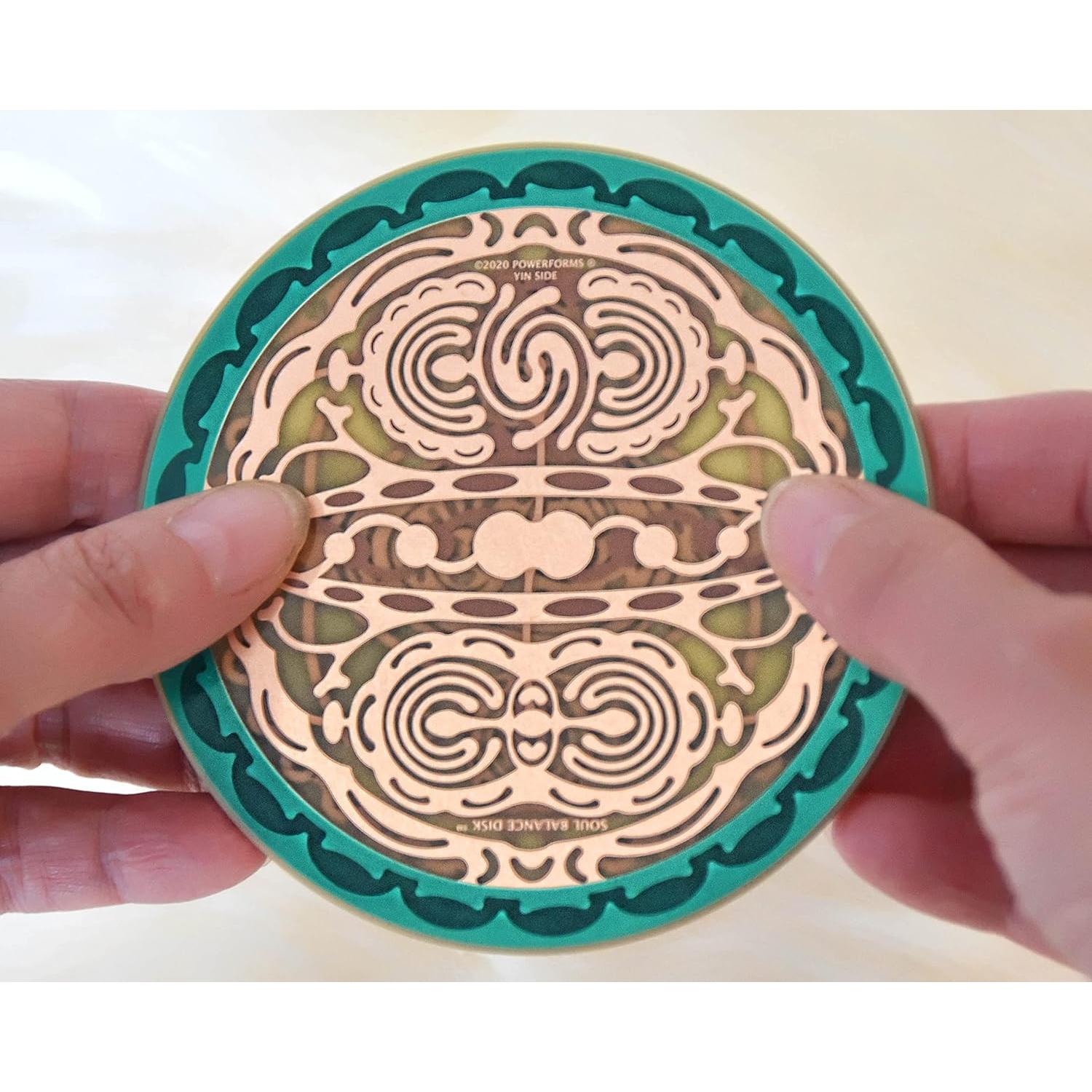 Disco de Equilibrio del Alma Powerforms 10 cm Cobre Sanación