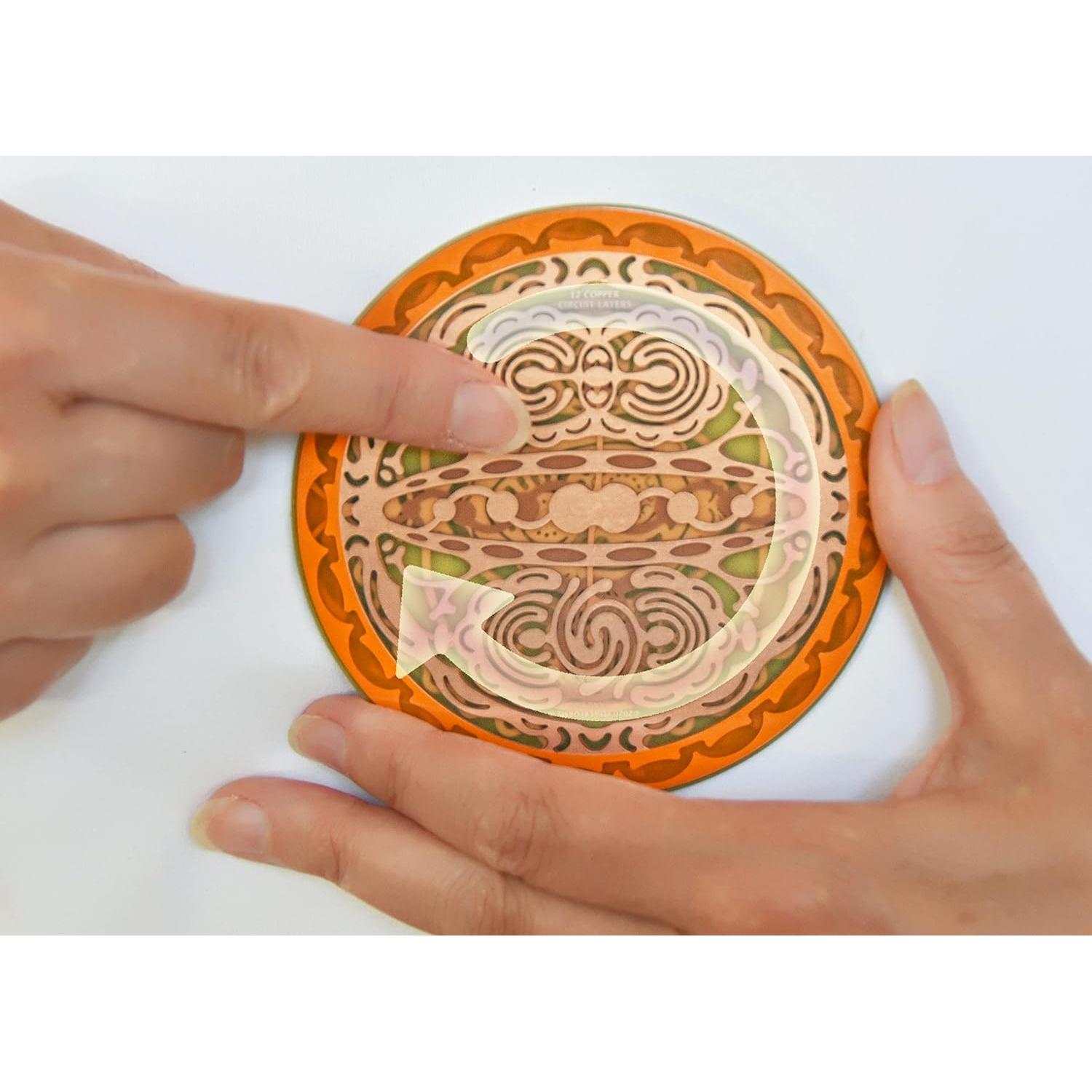 Disco de Equilibrio del Alma Powerforms 10 cm Cobre Sanación