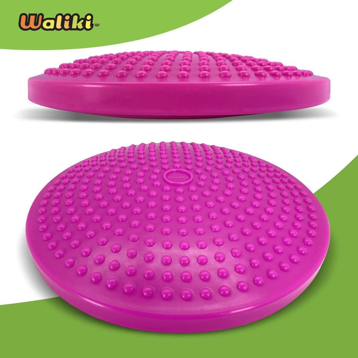 Cojín Inestable WALIKI para Niños 30CM Púrpura con Bomba