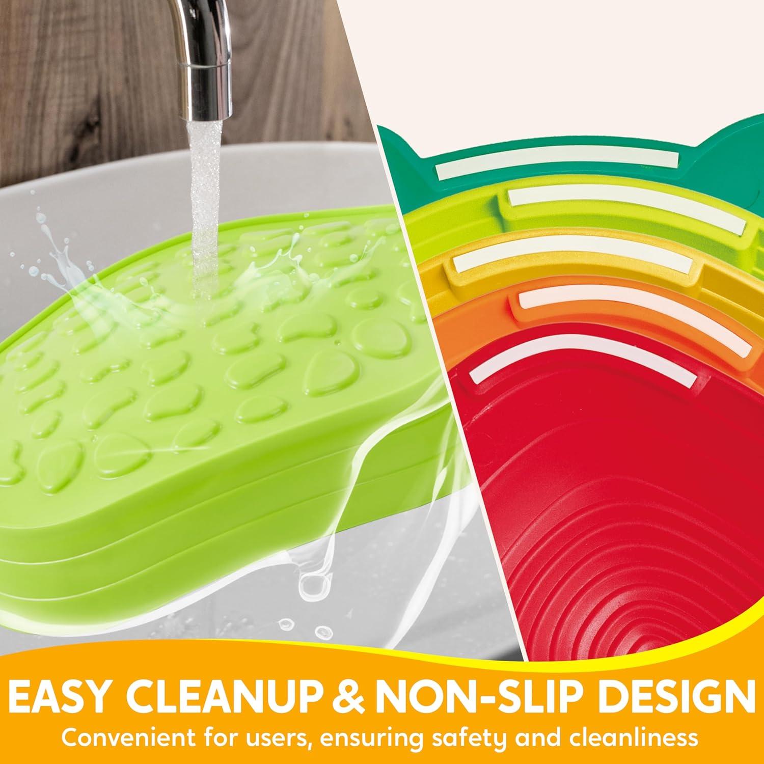 Piedras de Equilibrio Joyin en Forma de Tortuga - 5 Pcs