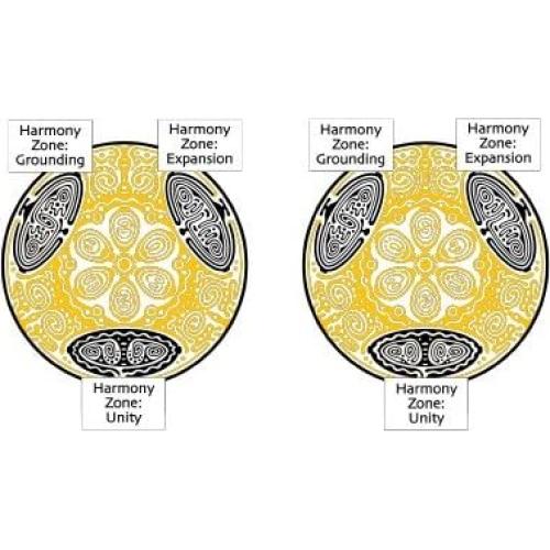 Disco Elemento Tierra 3" - Antena Geométrica de Cobre Powerforms