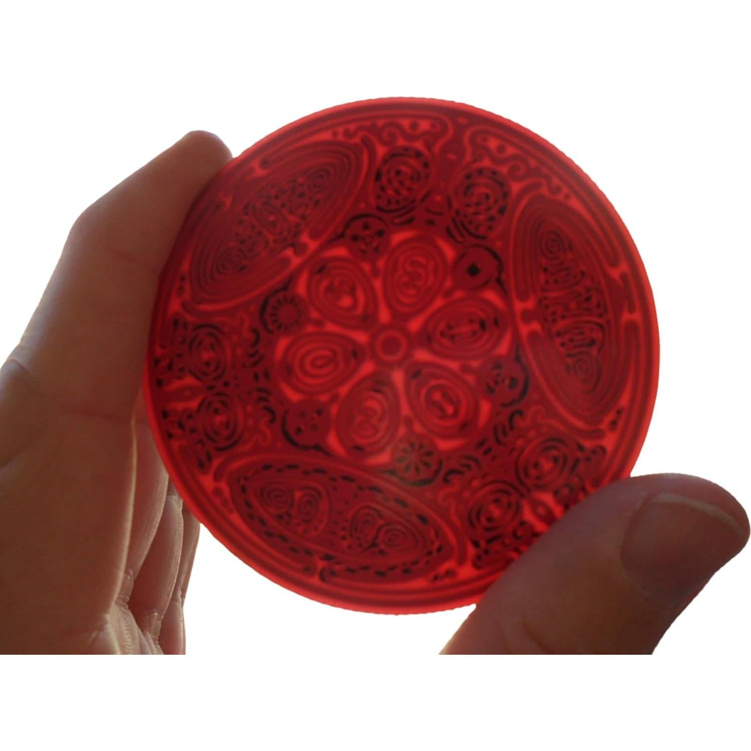 Disco Elemento Tierra 3" - Antena Geométrica de Cobre Powerforms