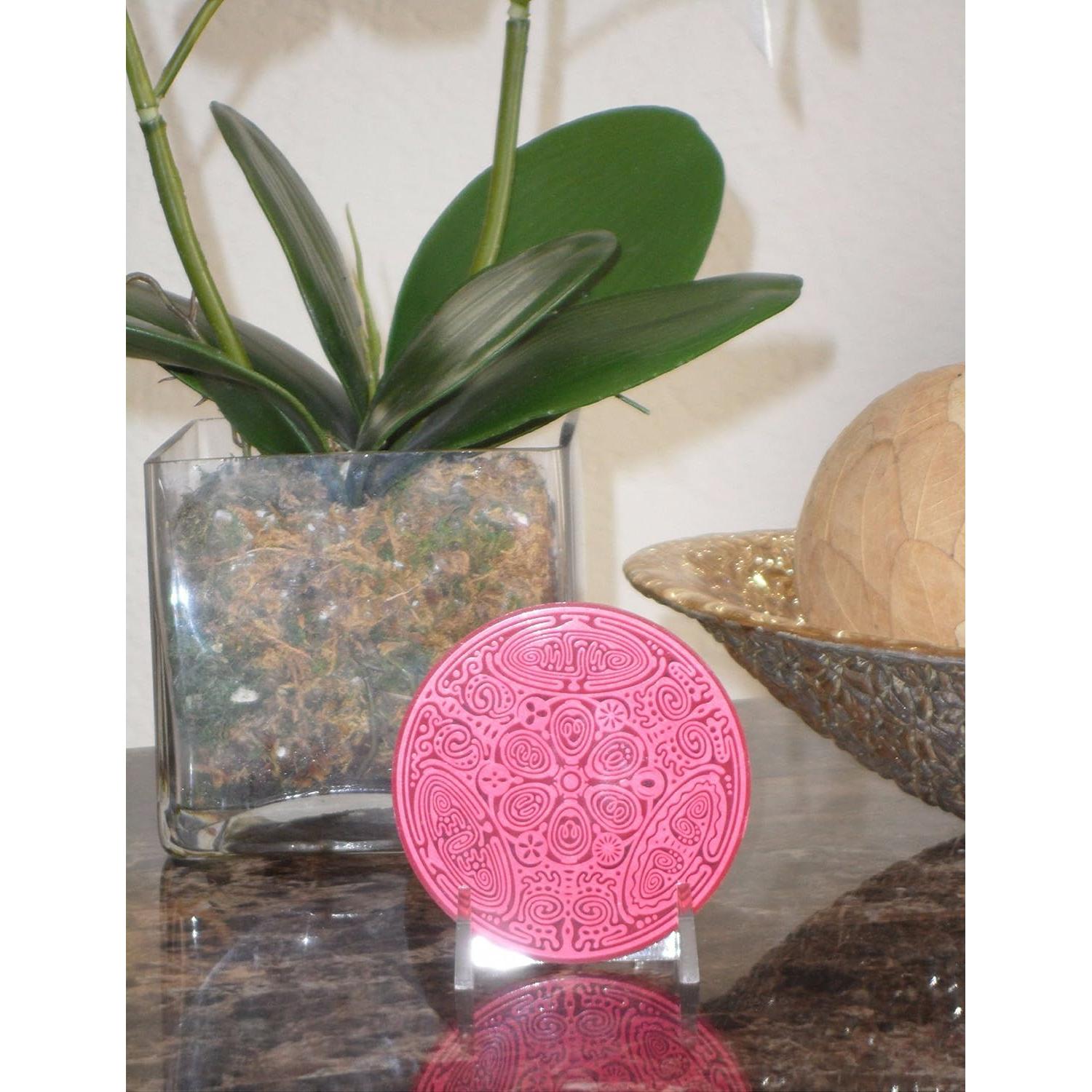 Disco Elemento Tierra 3" - Antena Geométrica de Cobre Powerforms