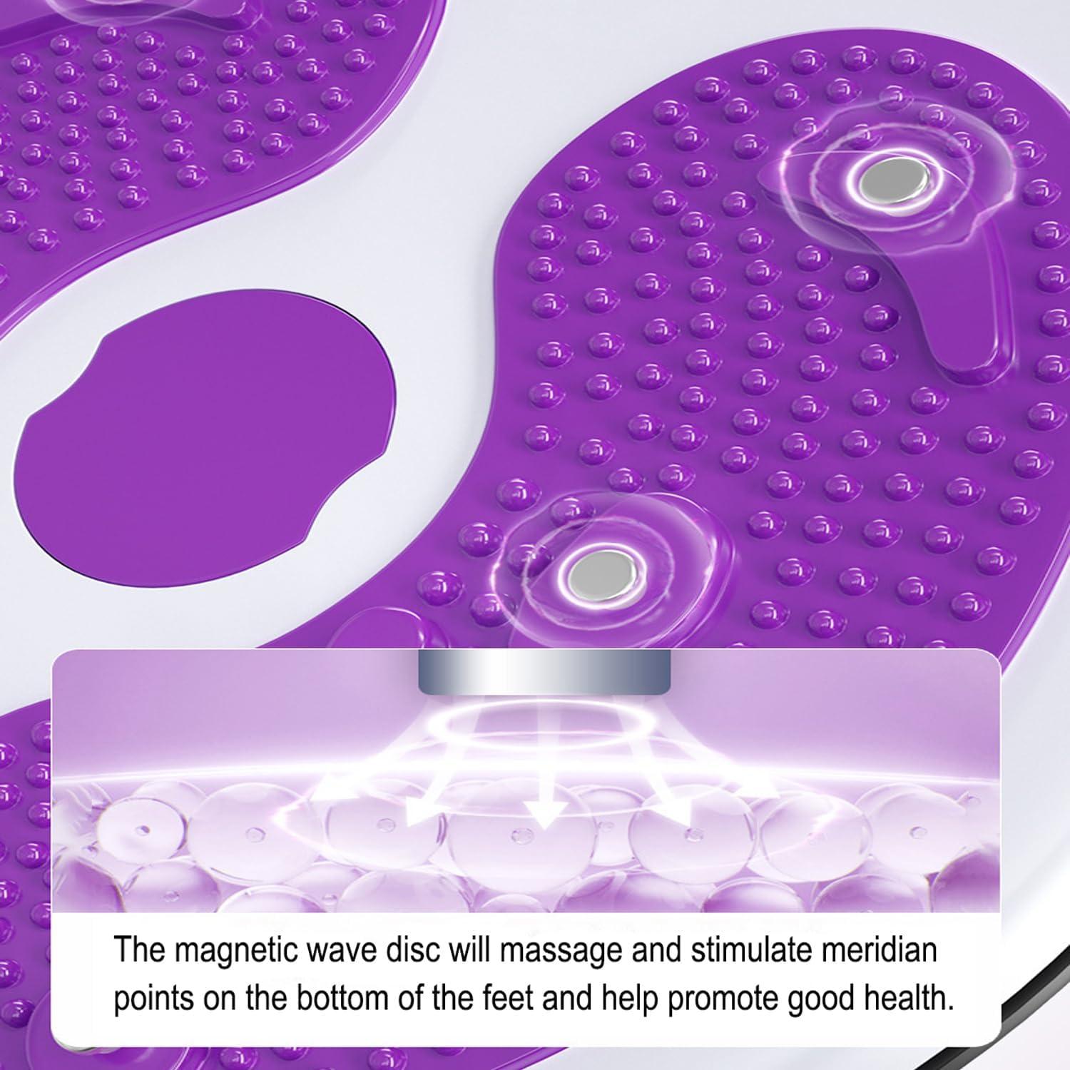 Disco de Cintura Ab Twist Funvalley Surperfect 27.5cm Púrpura