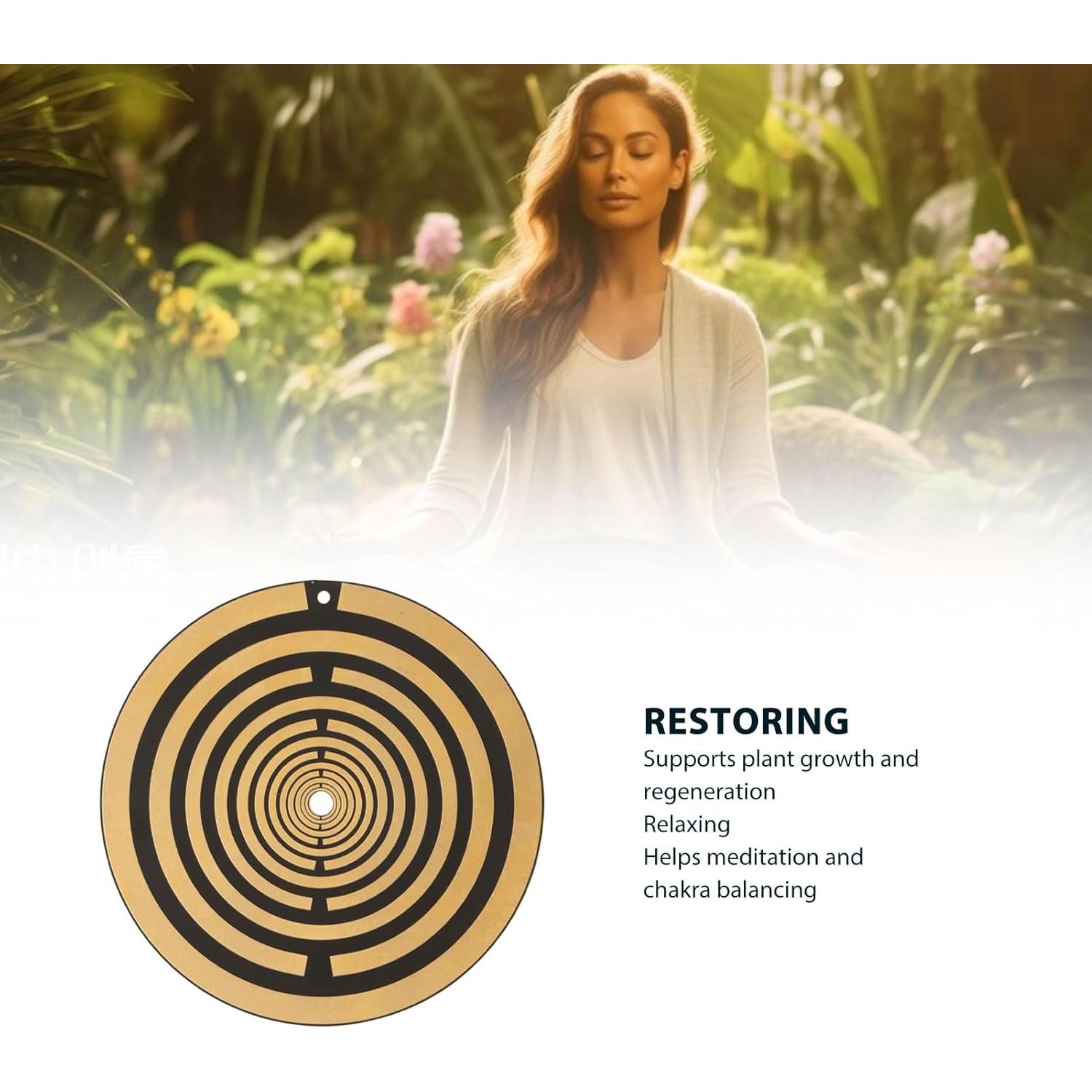 Disco de Energía Tangxi 7.6cm, Reduce Energía Negativa y EMF