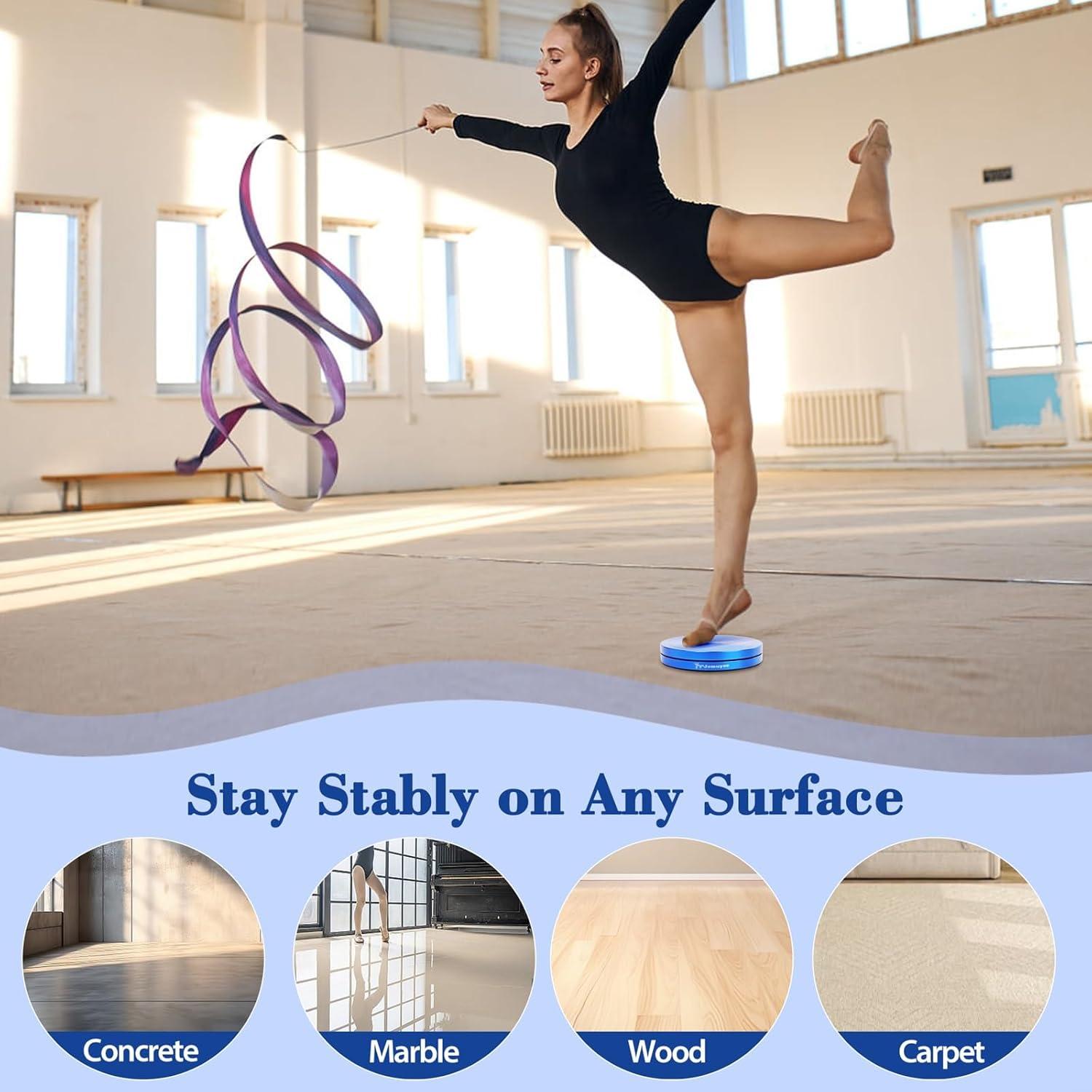 Disco de Giro de Ballet Jomuyee DTD-1 Antideslizante Azul