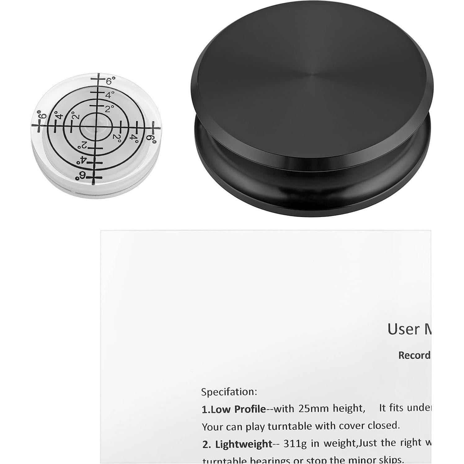 Estabilizador de Peso para Discos Neoteck 311g Aluminio con Nivel