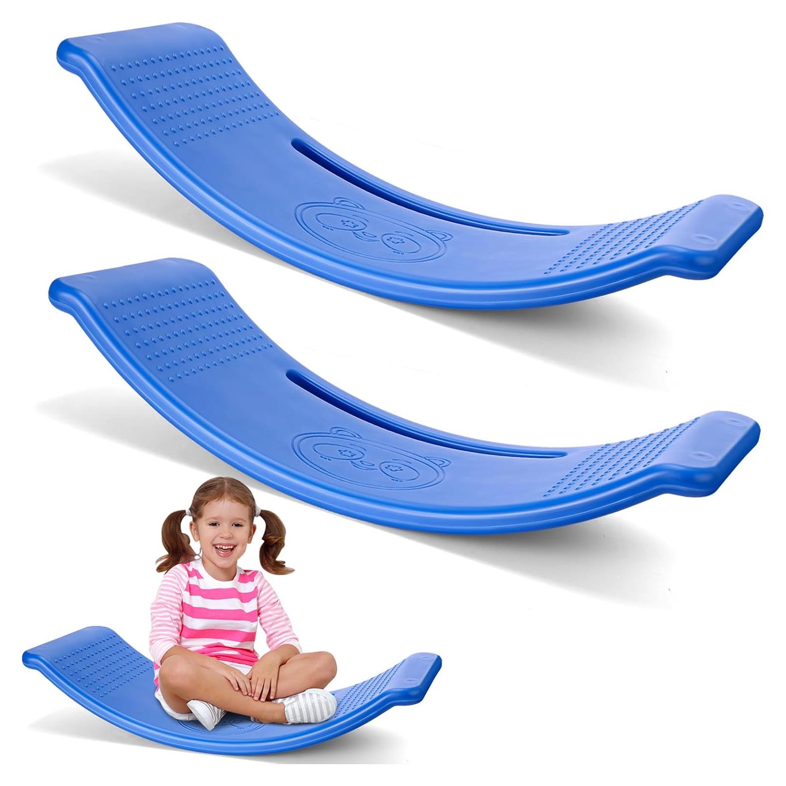 Paquete de 2 Tableros de Equilibrio Motionchic Azul 66x28x14cm