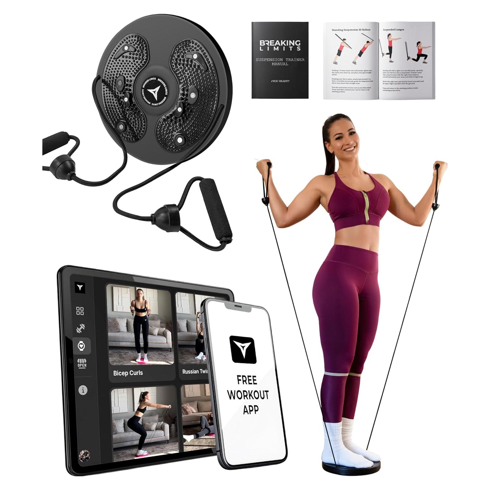 Tabla de Giro Breaking Limits - Disco de Ejercicio Antideslizante