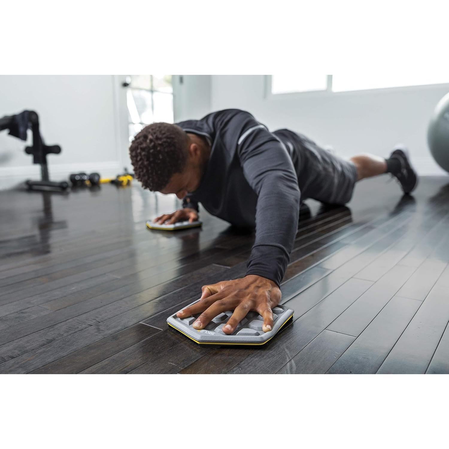 Discos deslizantes de ejercicio SKLZ Slidez para core - Gris