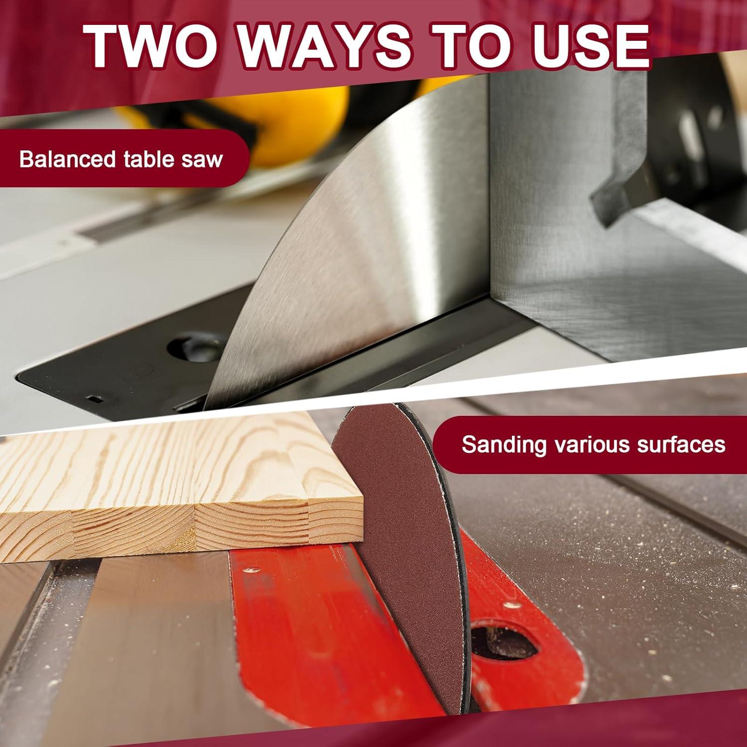 Disco de Lijado 25.4 cm Lanties con 18 Piezas de Papel de Lija