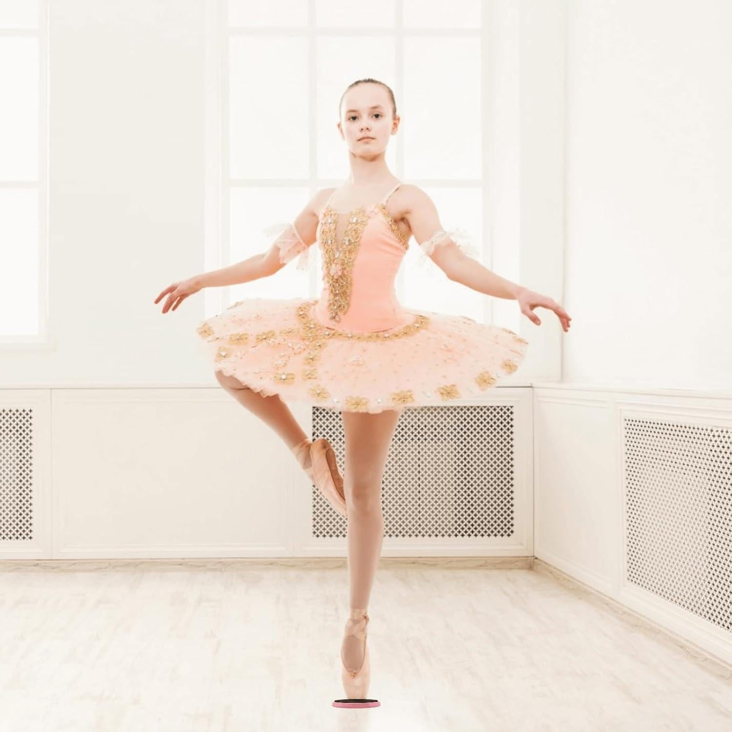 Tablero de Giro de Danza ZOENN Rosa - Mejora Giro y Equilibrio