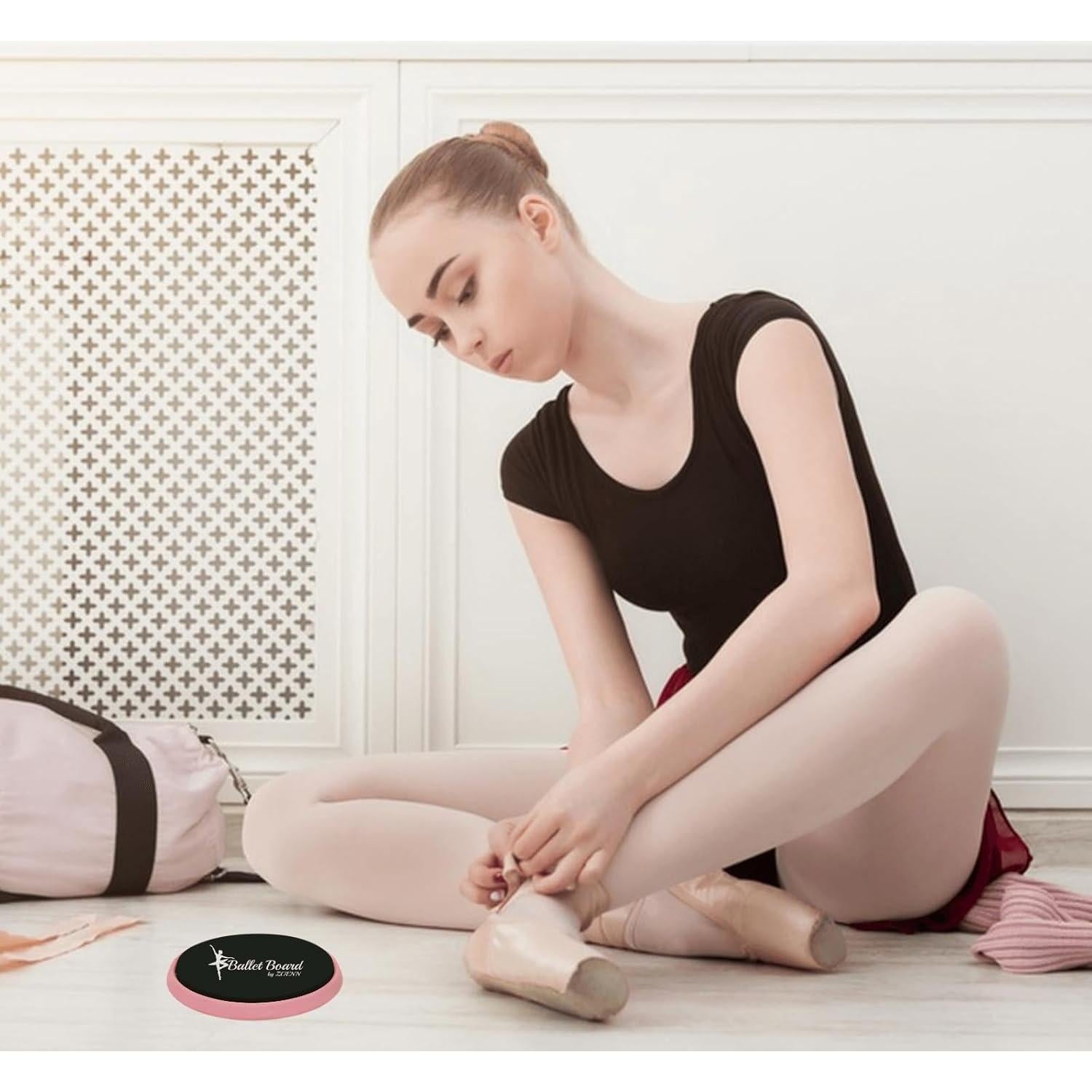 Tablero de Giro de Danza ZOENN Rosa - Mejora Giro y Equilibrio