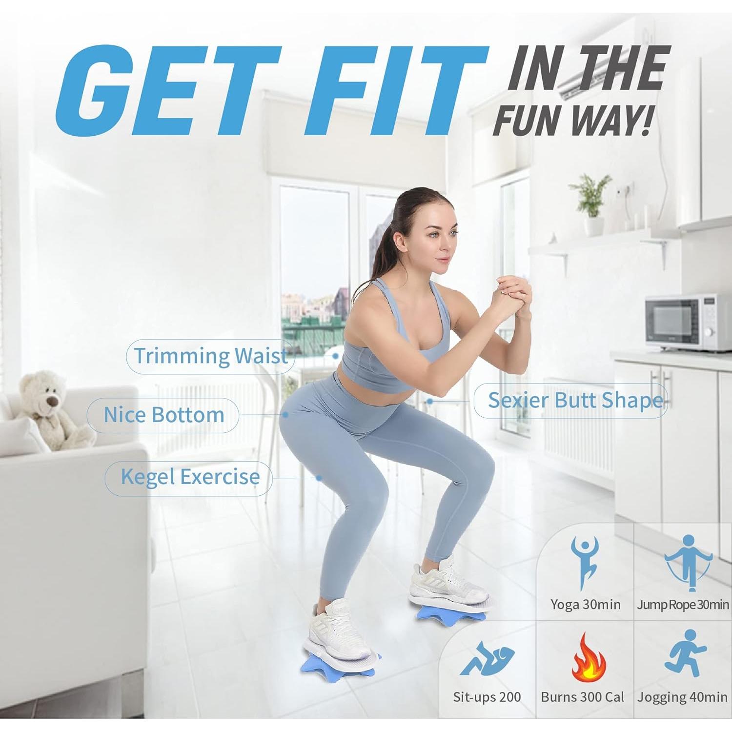 Tablero Ab Twister HOLSM-III para Ejercicio Abdominal - Azul