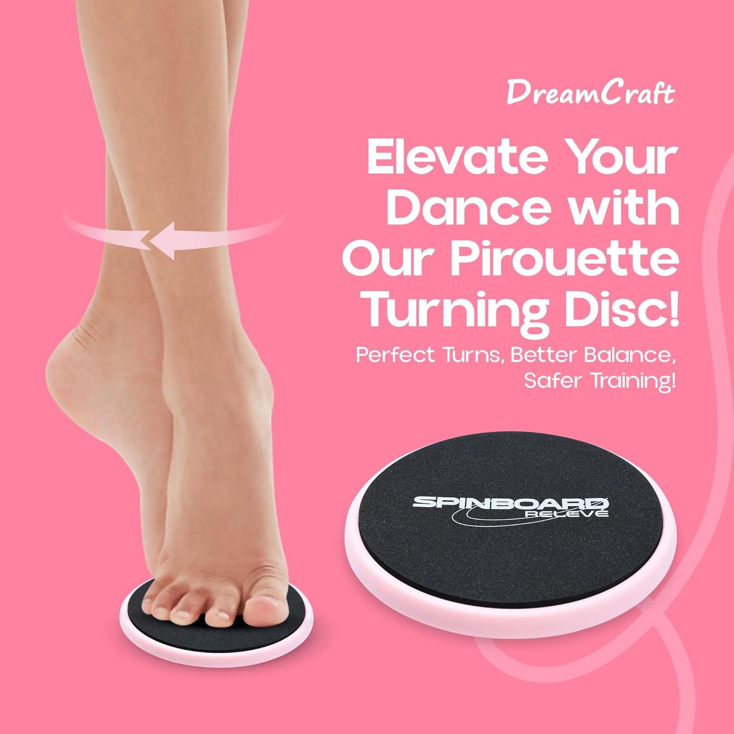 Tablero de Giro de Danza DreamCraft Rosa 15.2x22.9cm