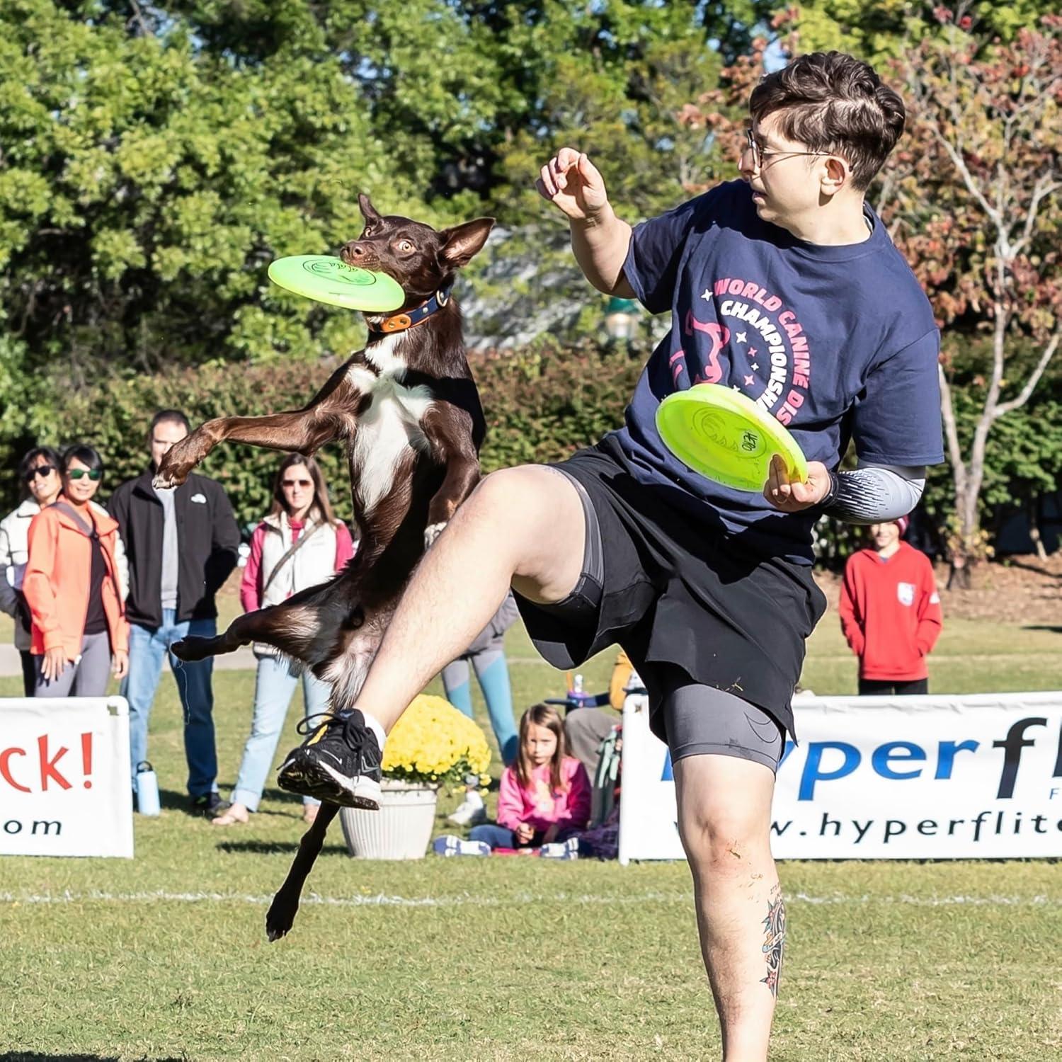 Disco Volador para Perros Hyperflite K-10 Jawz 22.23 cm