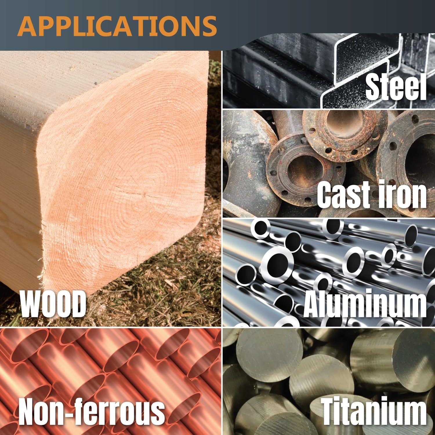 Discos de Aleta de Zirconia 4.5" POWERTEC - Paquete de 10 Grano 40