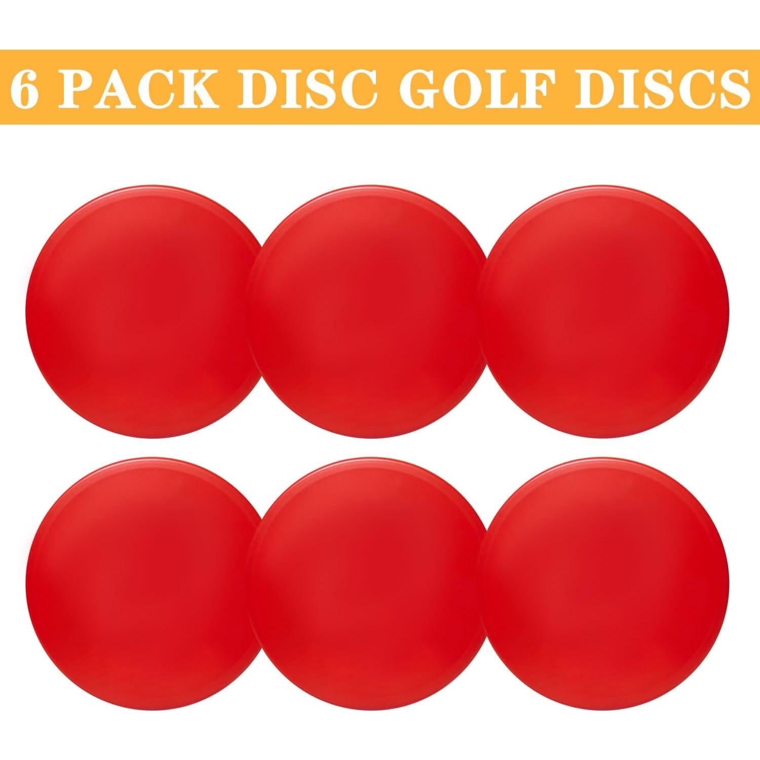 Conjunto de Discos de Golf para Principiantes YDDSPORTS - 6 Discos Rango Medio