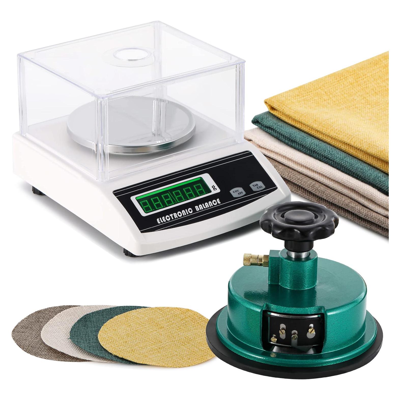 Balanza Electrónica de Tela NEWTRY 1000g/0.01g con Muestreador