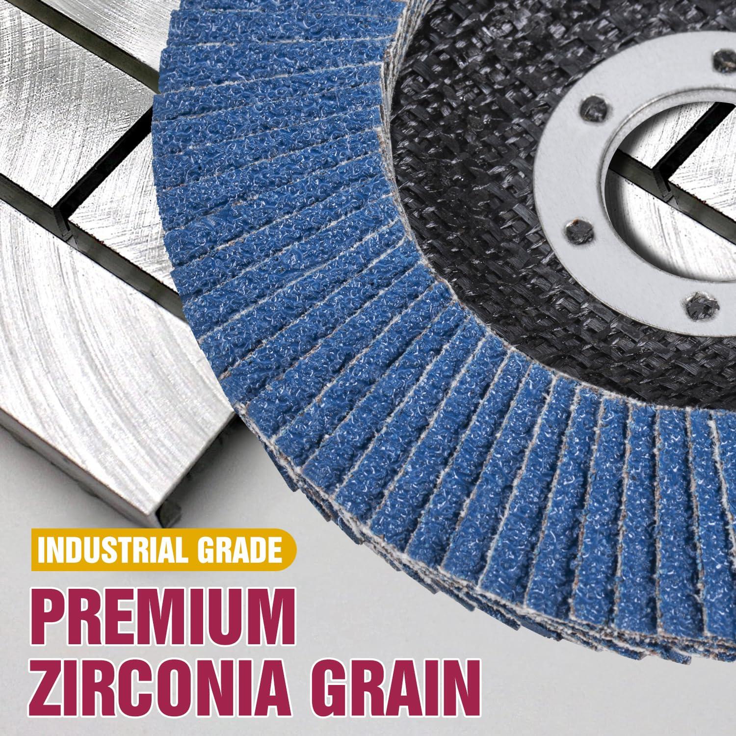 Disco de Lijado Abrasivo WANKADA 120 Granos 11.43 cm Tipo 29