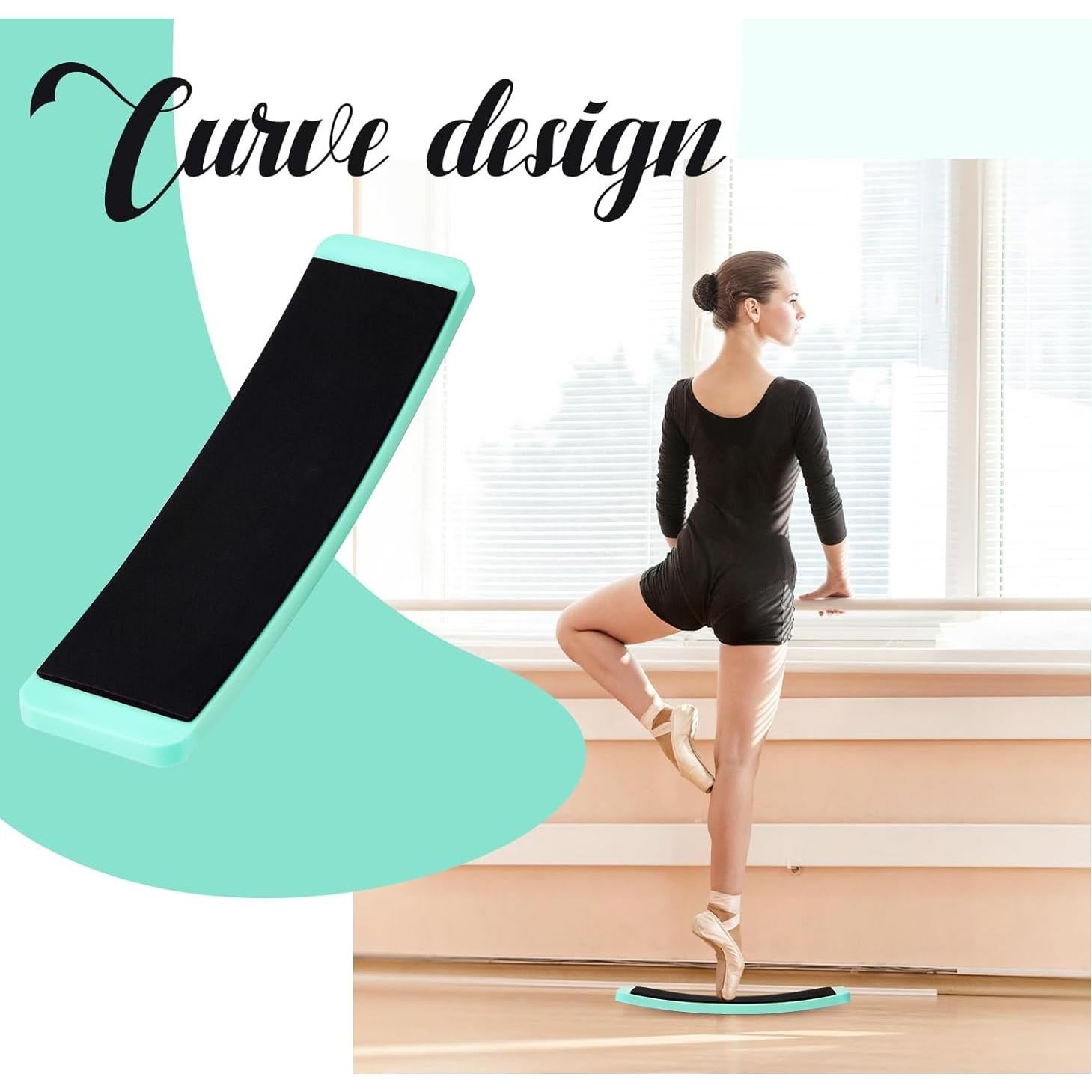 2 Tablas Giratorias Portátiles Motionchic para Patinaje y Baile