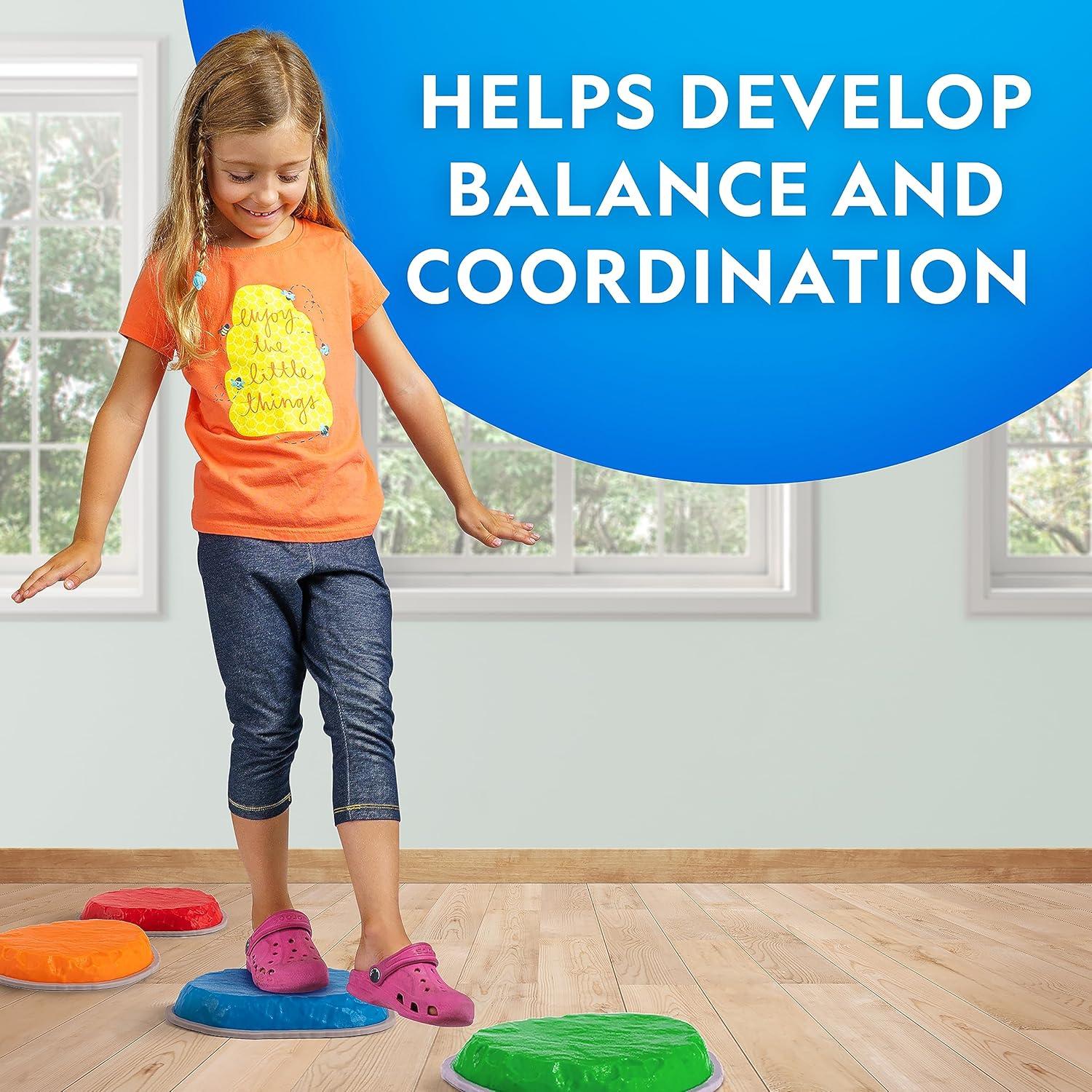 Piedras de Equilibrio National Geographic - 6 Piezas Antideslizantes