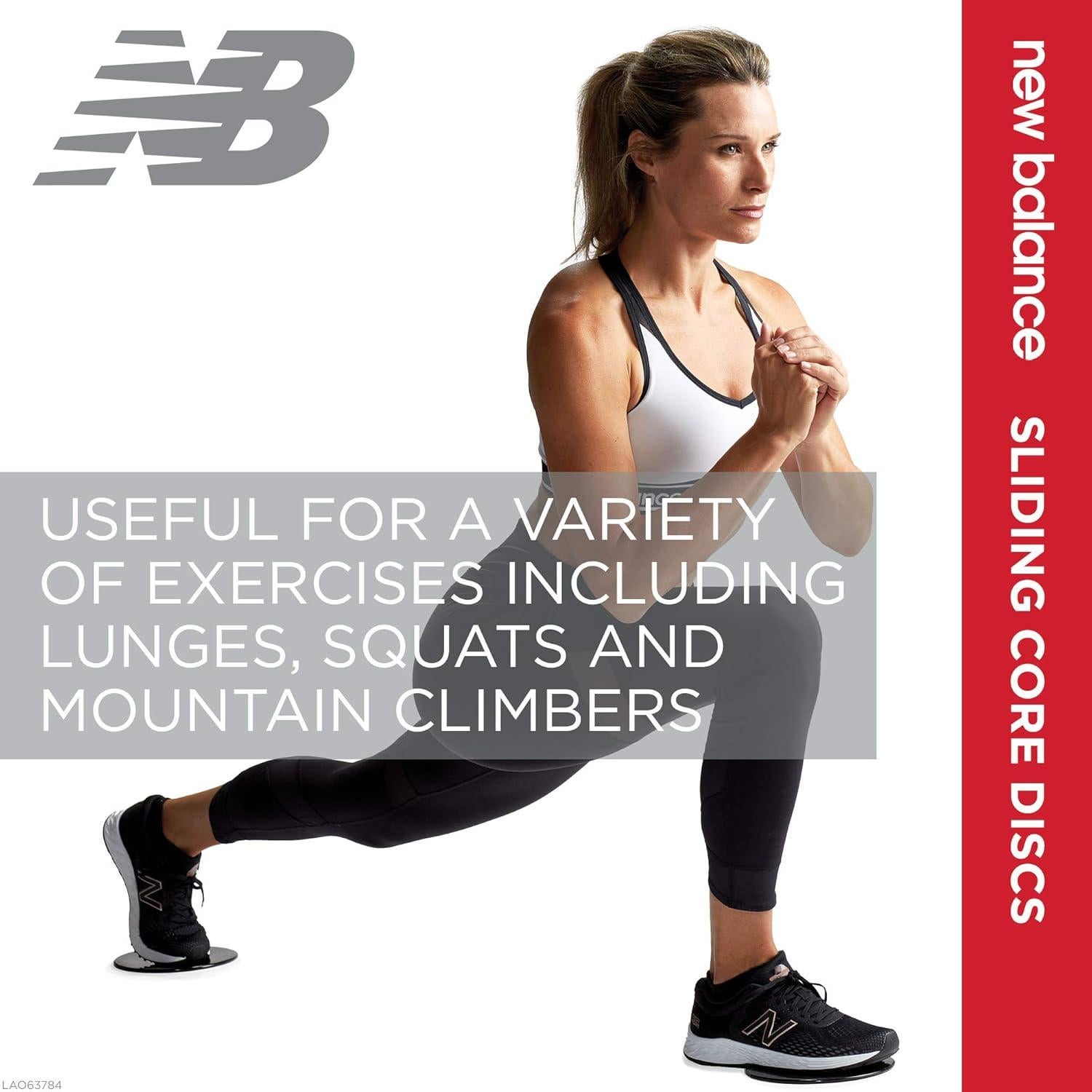 Discos Deslizantes de Núcleo New Balance - Ejercicio en Casa