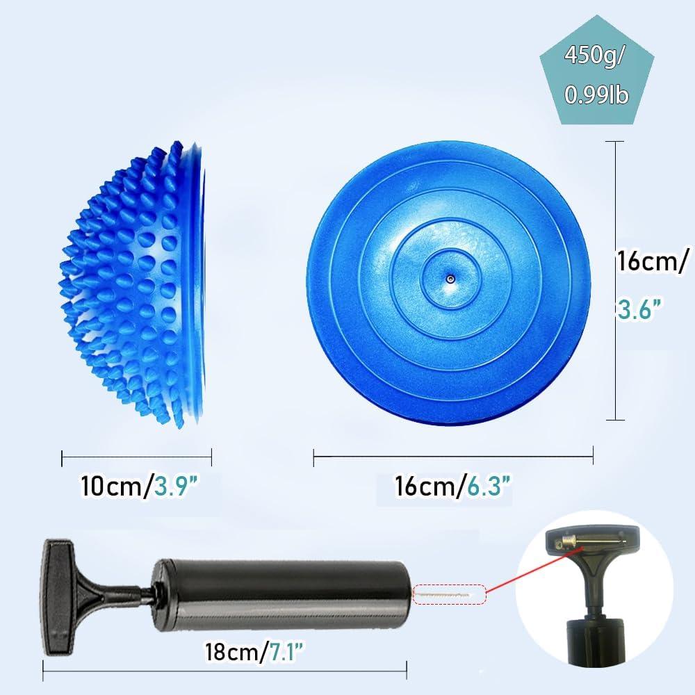 Esferas de Equilibrio XCZGSW 16cm para Masaje y Estabilidad