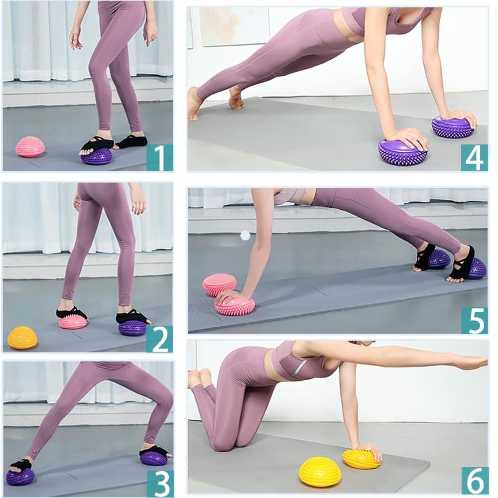 Esferas de Equilibrio XCZGSW 16cm para Masaje y Estabilidad