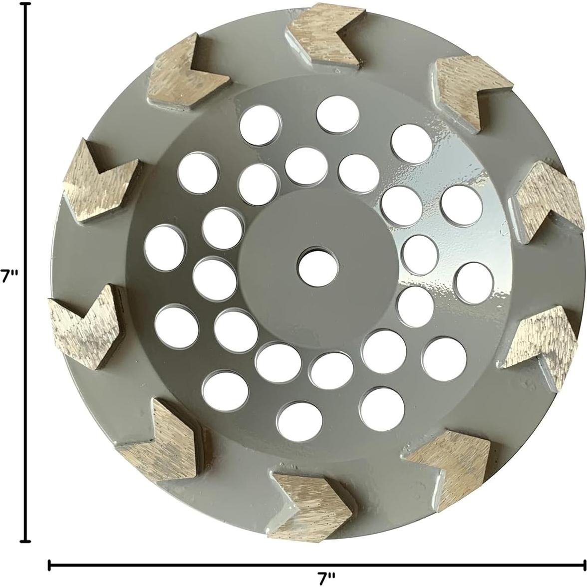 Disco de Molienda de Segmento Flecha 180mm JINYO para Concreto