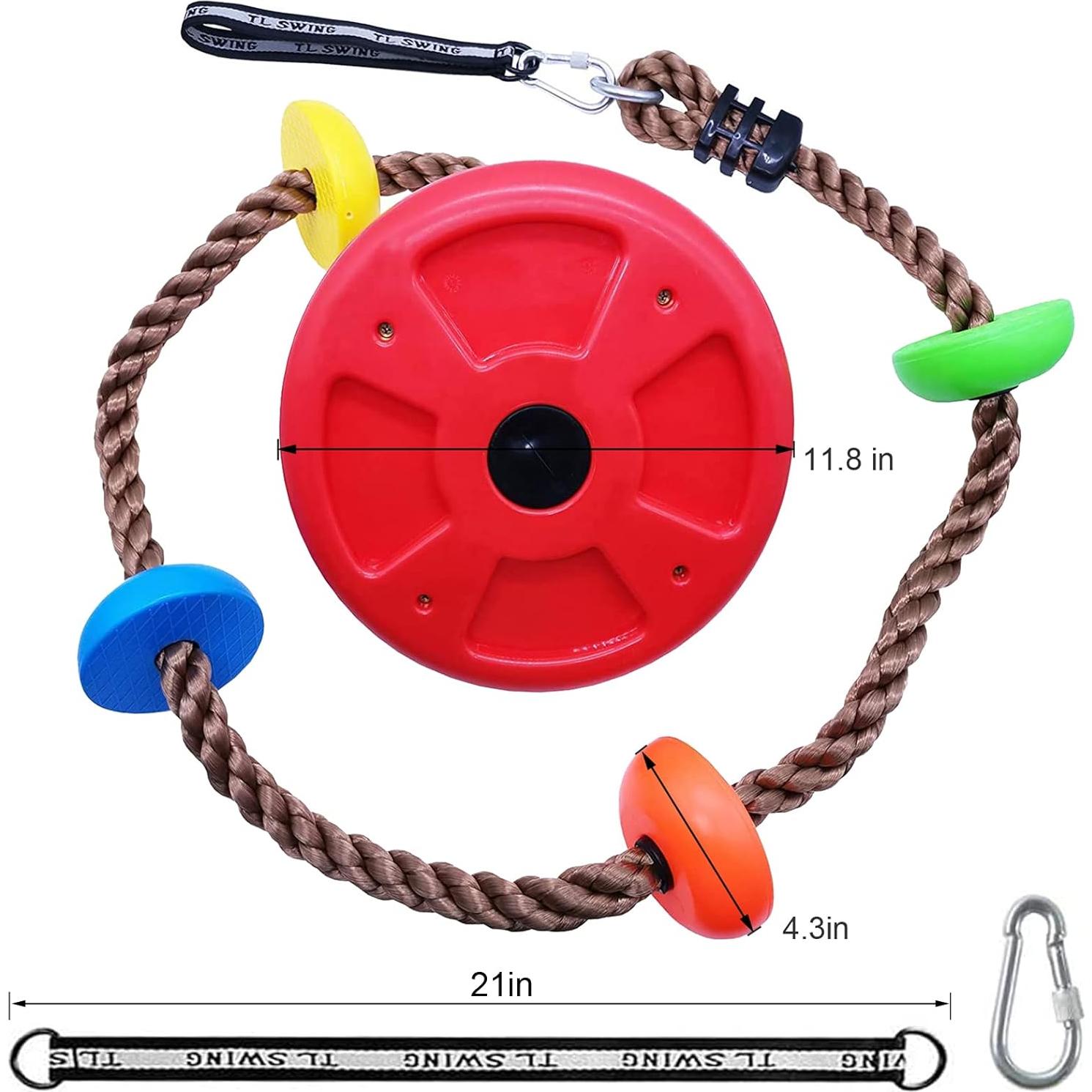 Juego de Cuerda para Escalar Árboles Xinlinke con Asiento Disco