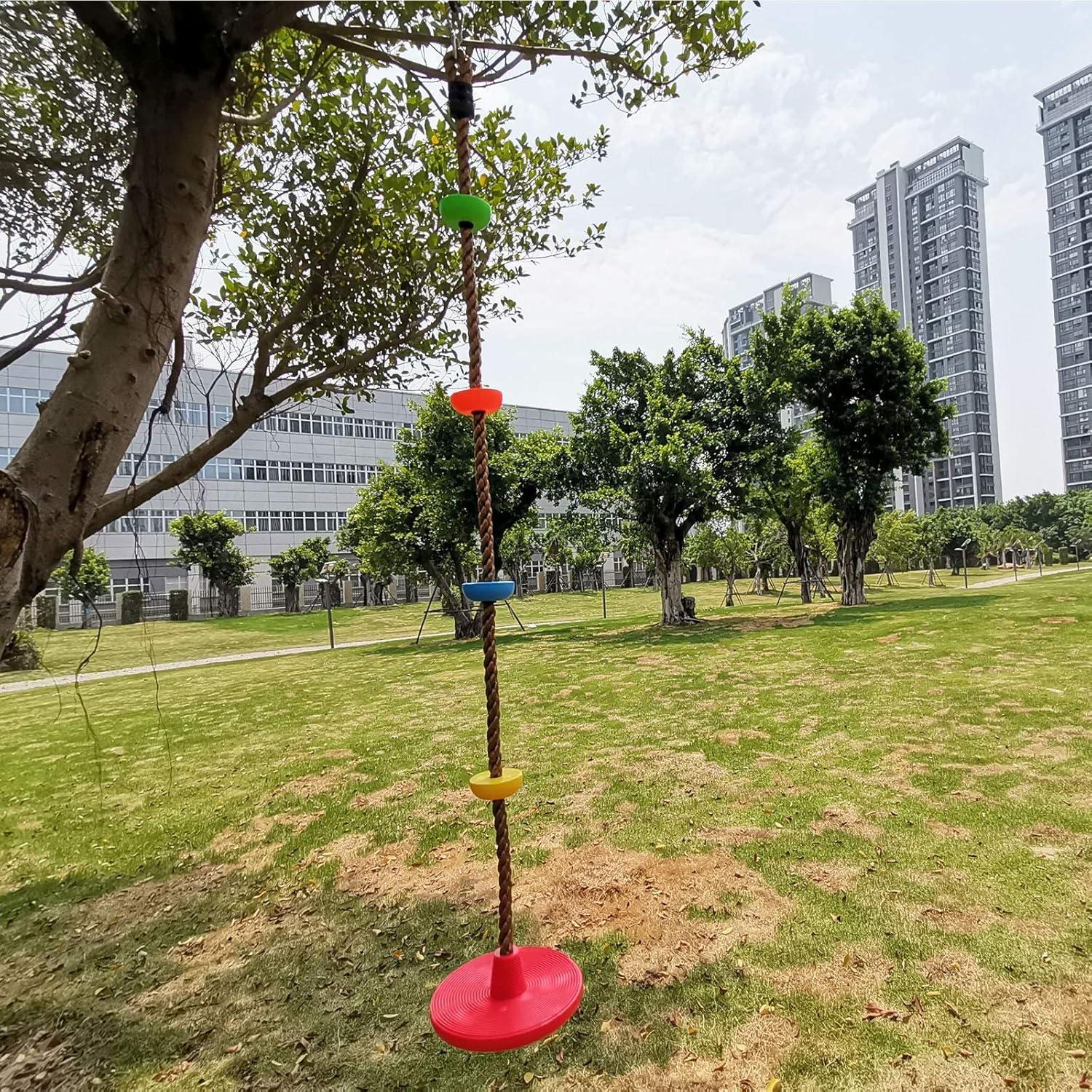 Juego de Cuerda para Escalar Árboles Xinlinke con Asiento Disco