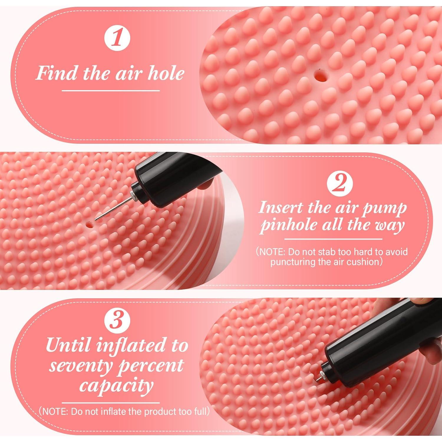 Asiento de Balance Wobble Cushion Libima 33cm Lila Aciano